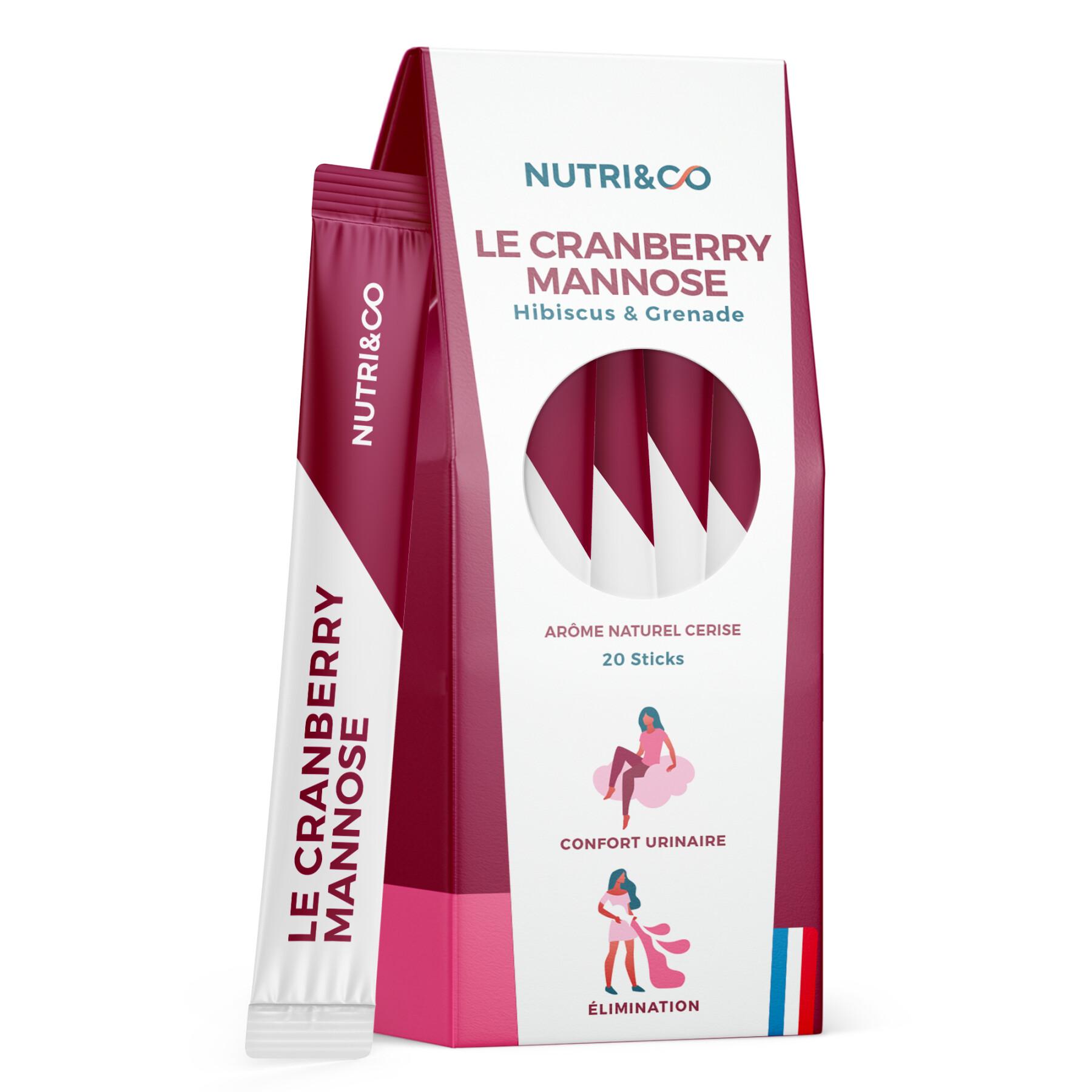 Complément Alimentaire Cranberry Mannose - Cure 20 Sticks – Nutri&Co