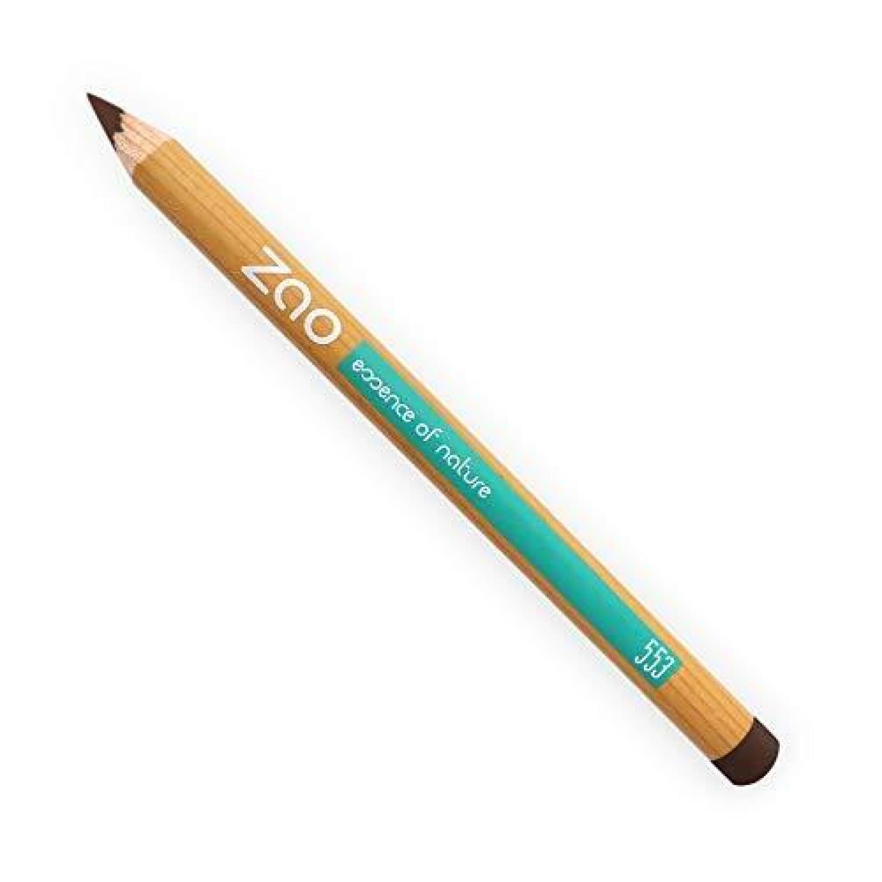 Crayon multi usage 553 brun femme Zao