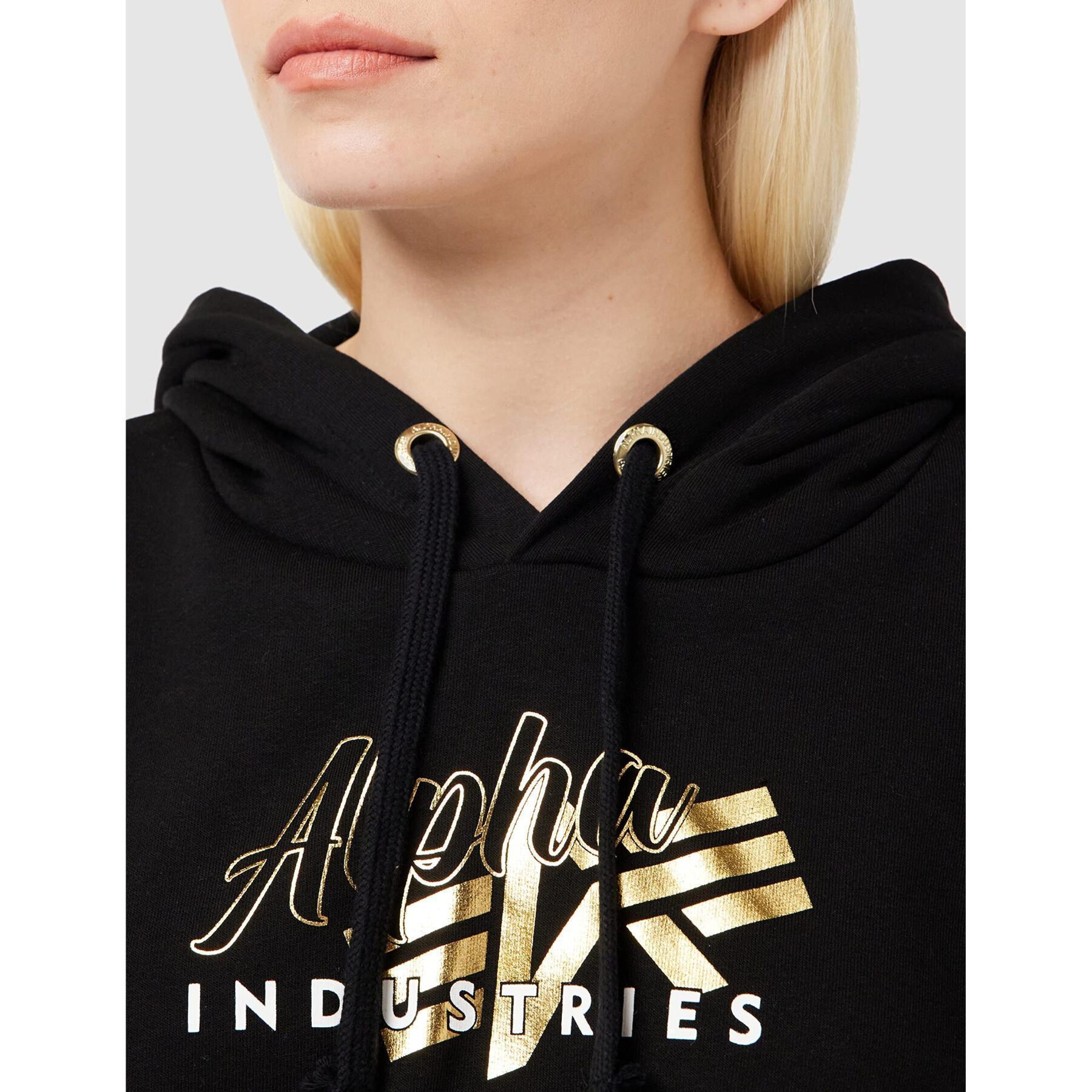 Sweatshirt femme Alpha Industries Gold Logo COS