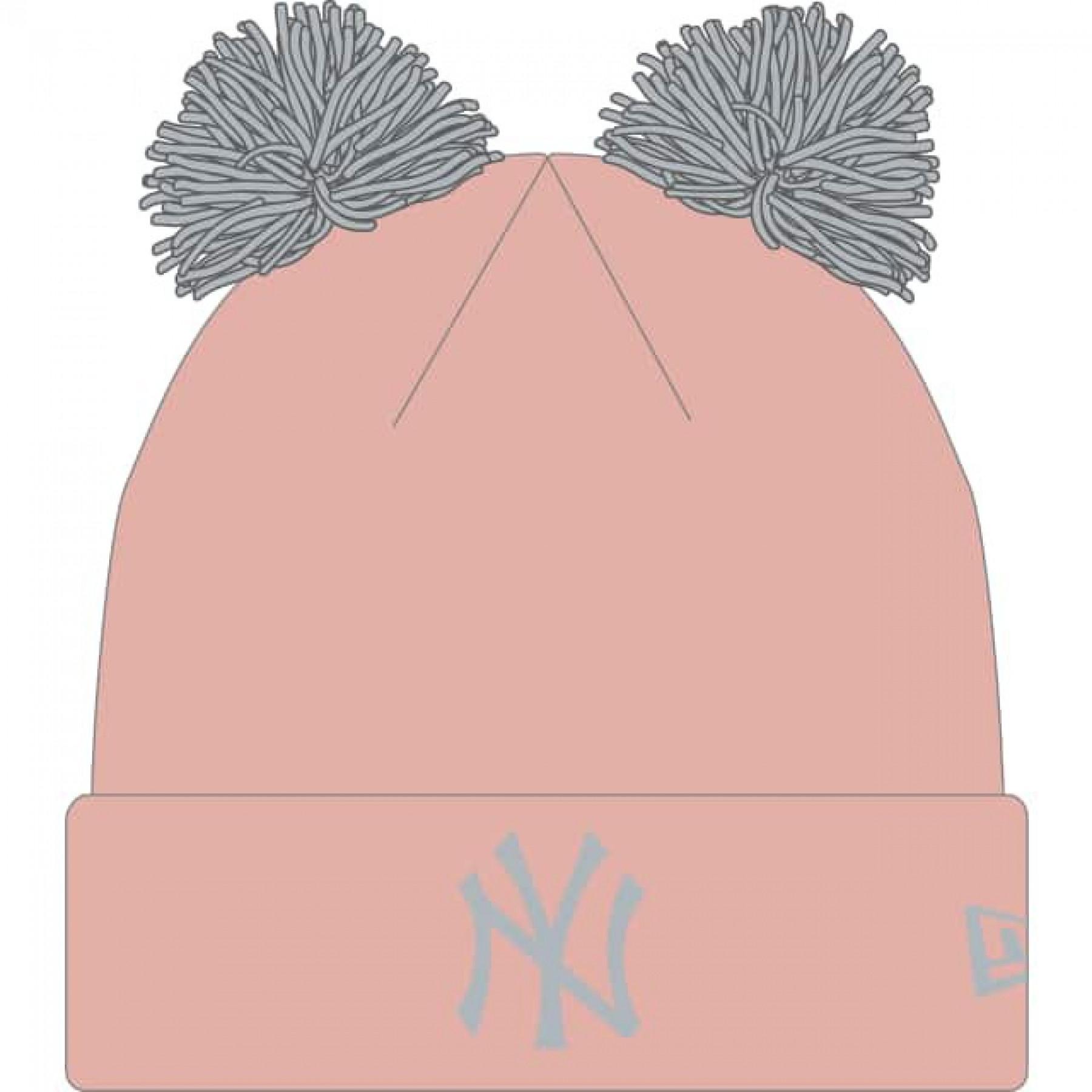 Bonnet tricoté femme New Era New York Yankees