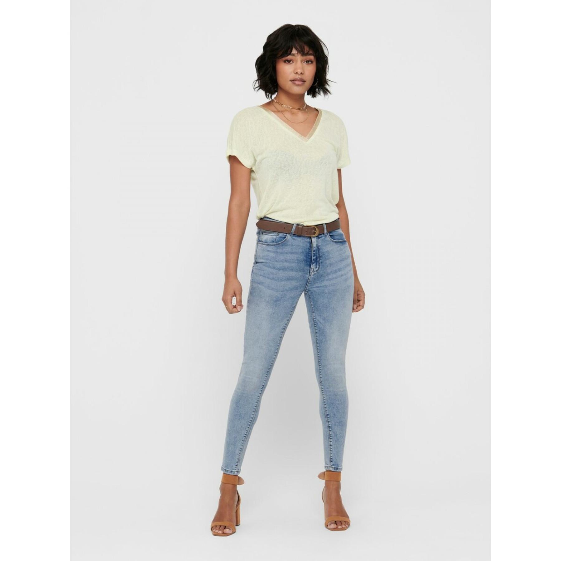 Jeans femme Only Paola life skinny