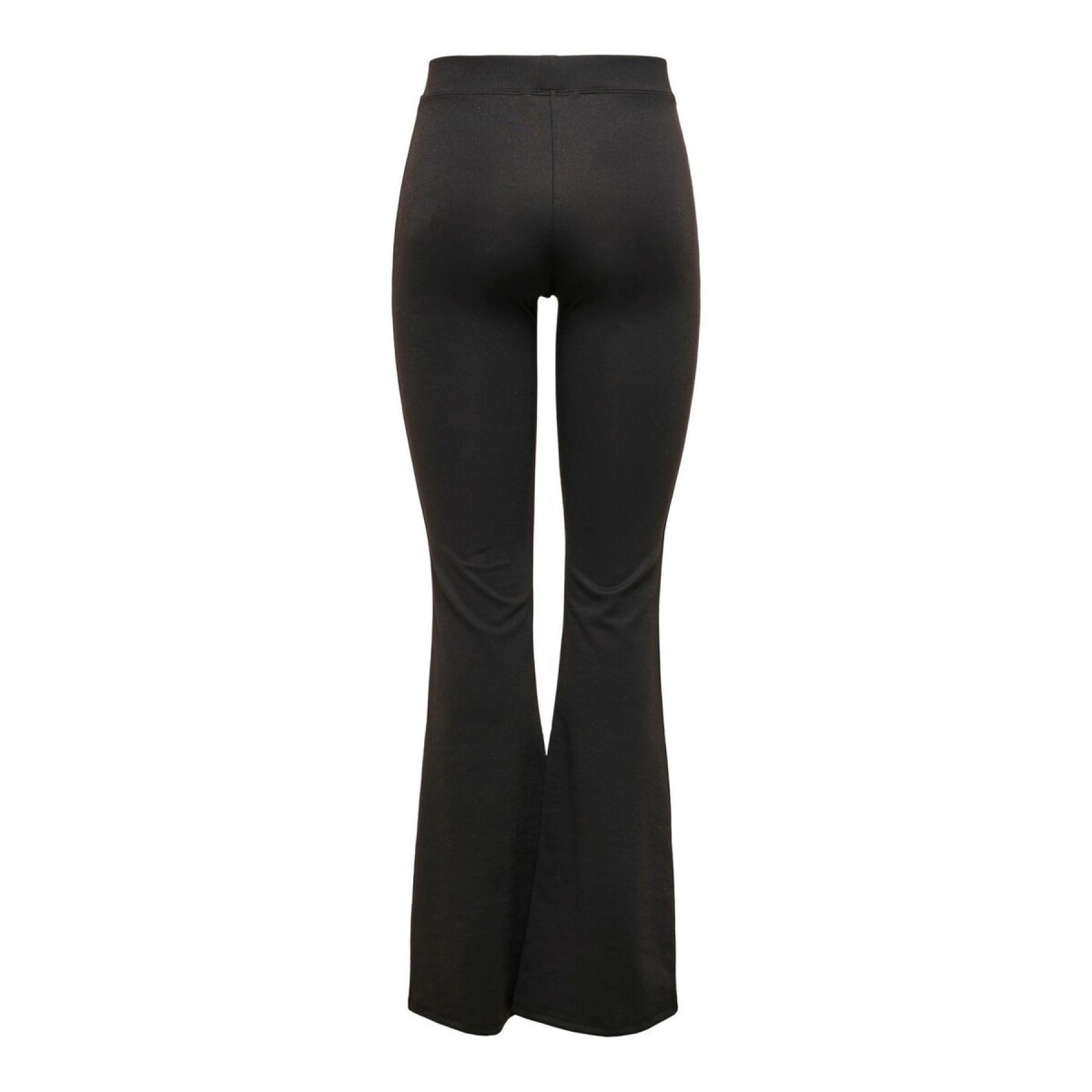 Pantalon femme Only Fever stretch flaired