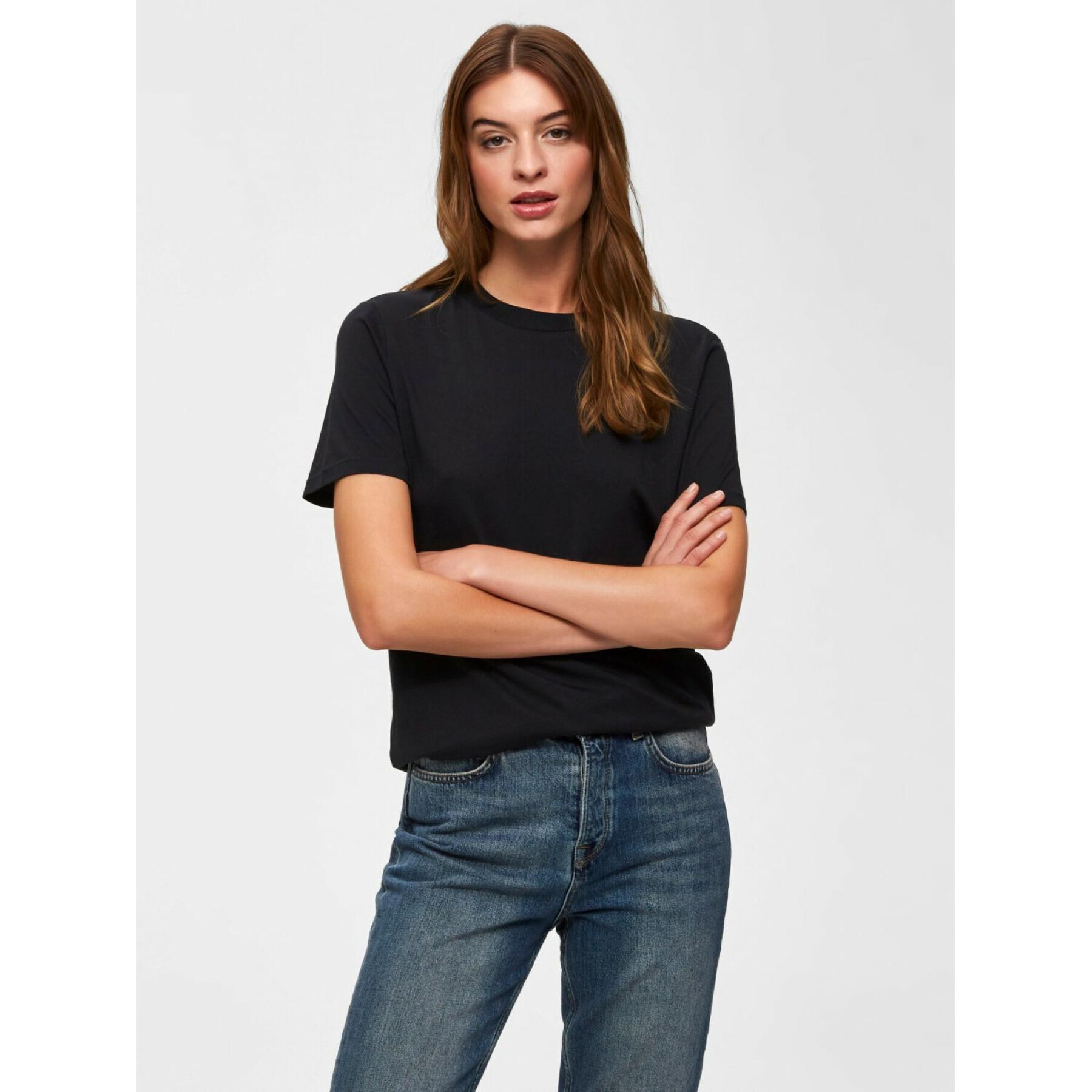 T-shirt femme Selected My perfect