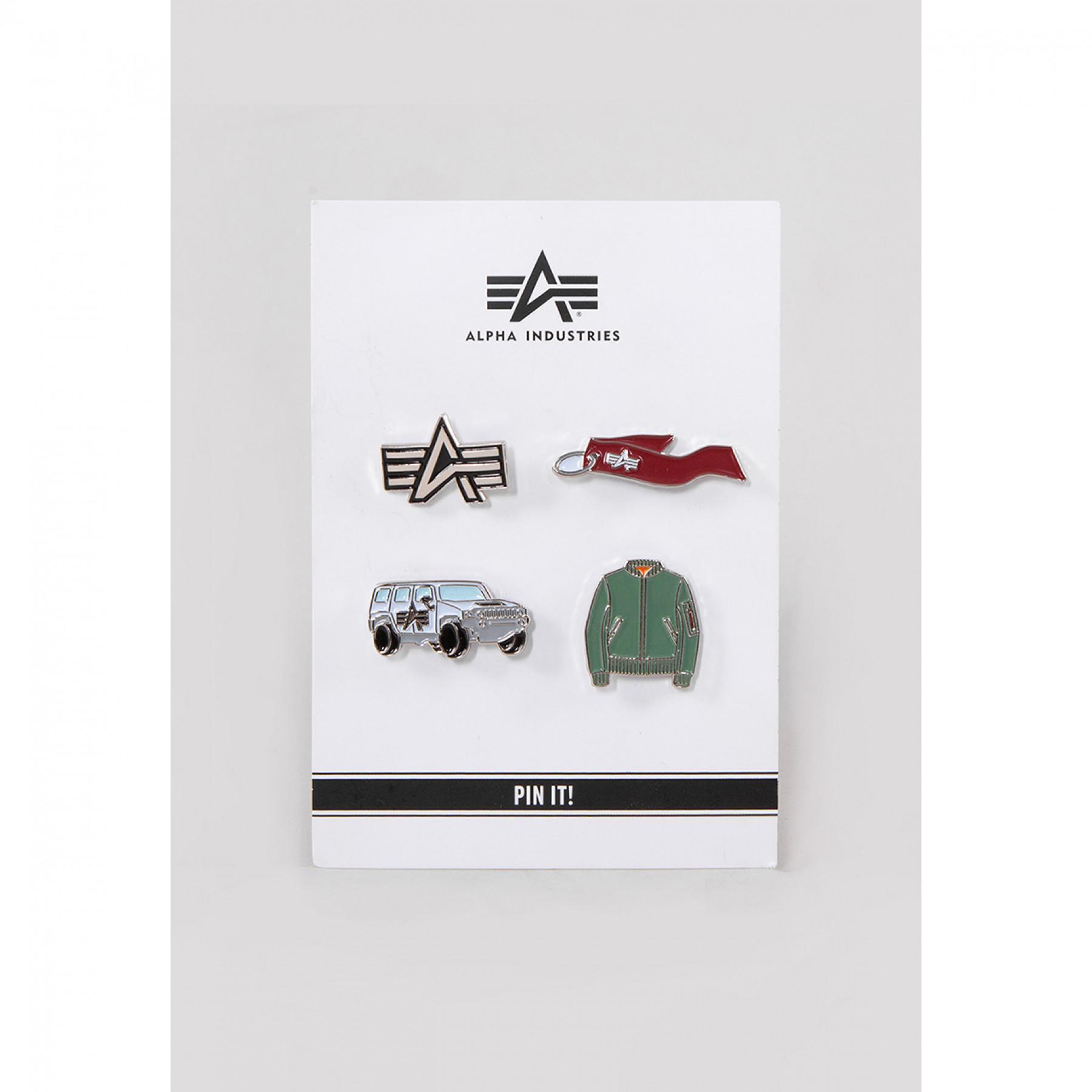 Broches Alpha Industries (4 pieces)