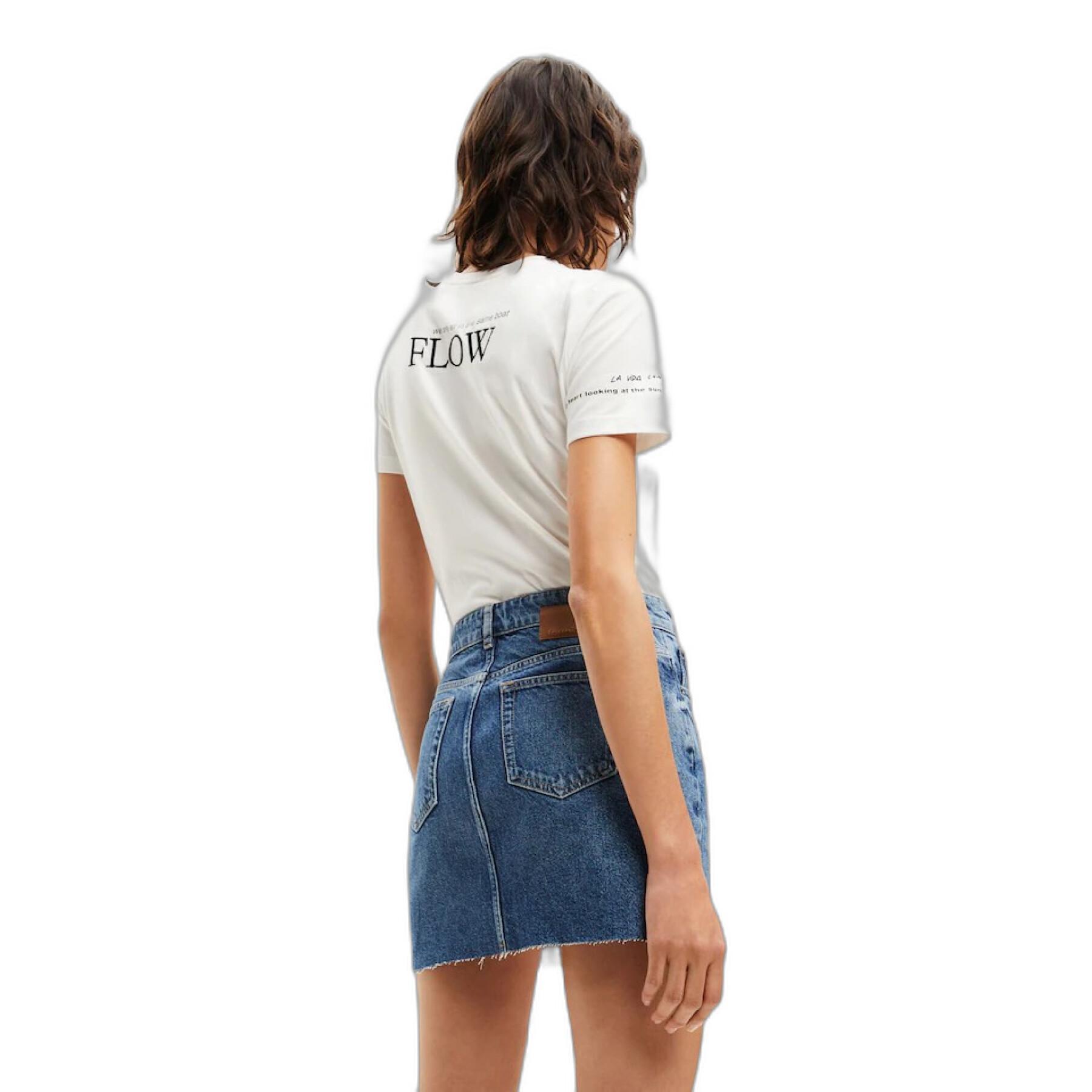 T-shirt femme Desigual Flow