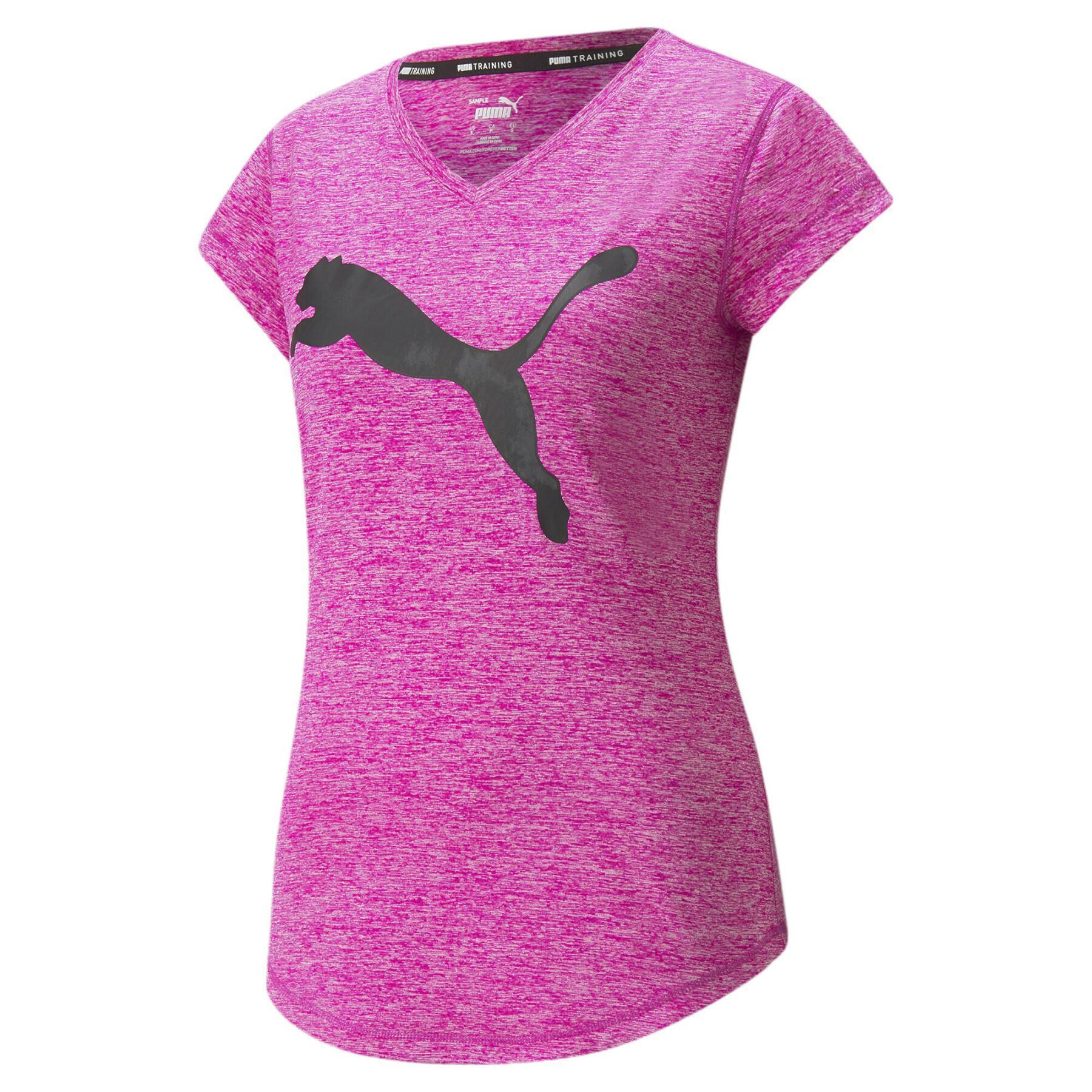 T-shirt femme Puma Train Favorite Heather Cat