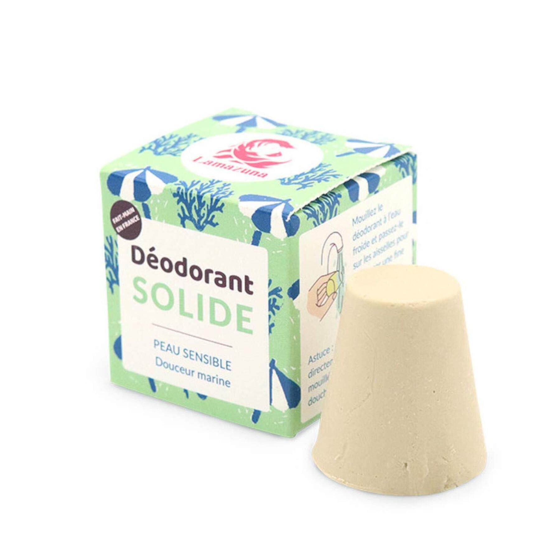 Déodorant solide - douceur marine - peau sensible Lamazuna (30 ml)