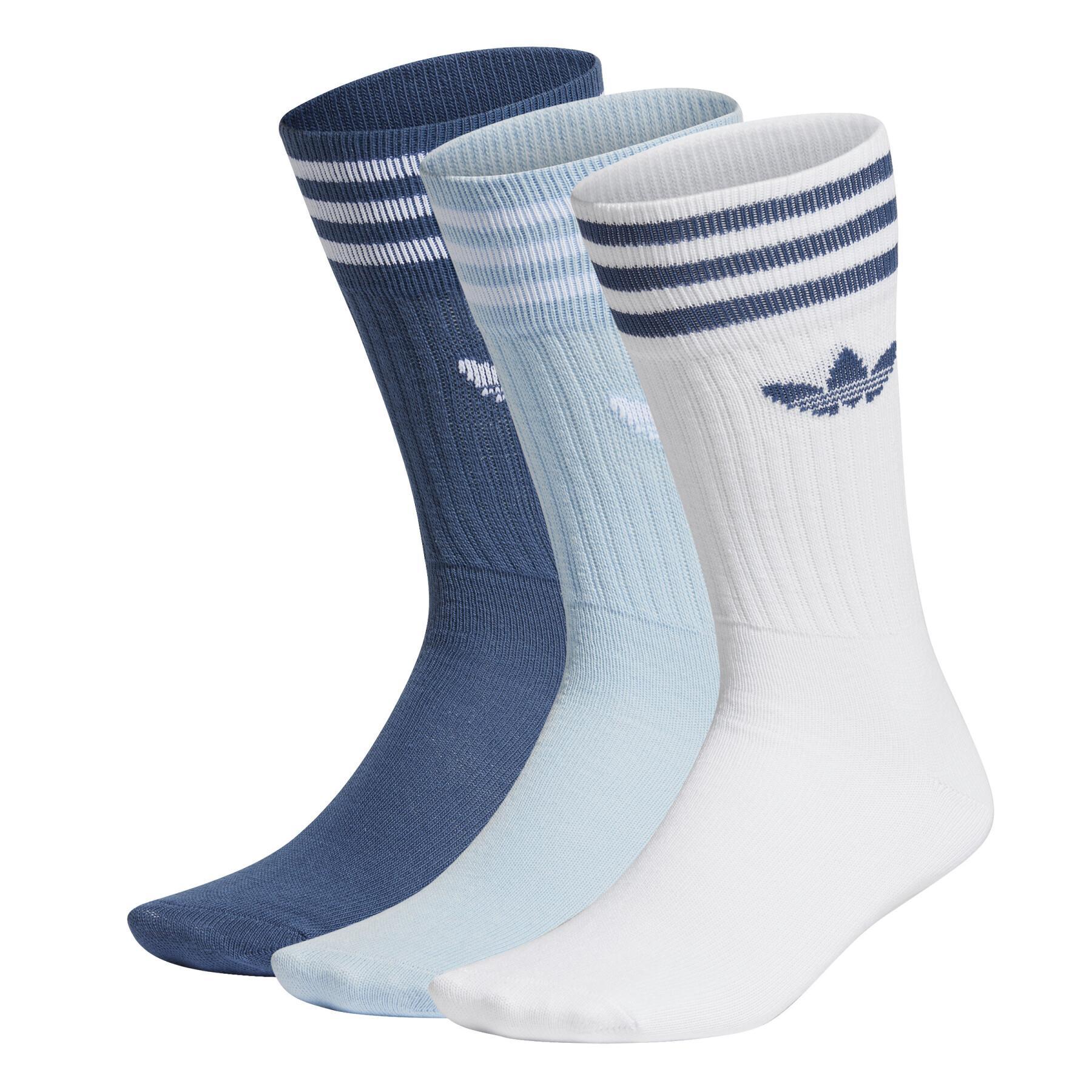 Chausettes adidas mi-mollet (3 paires)