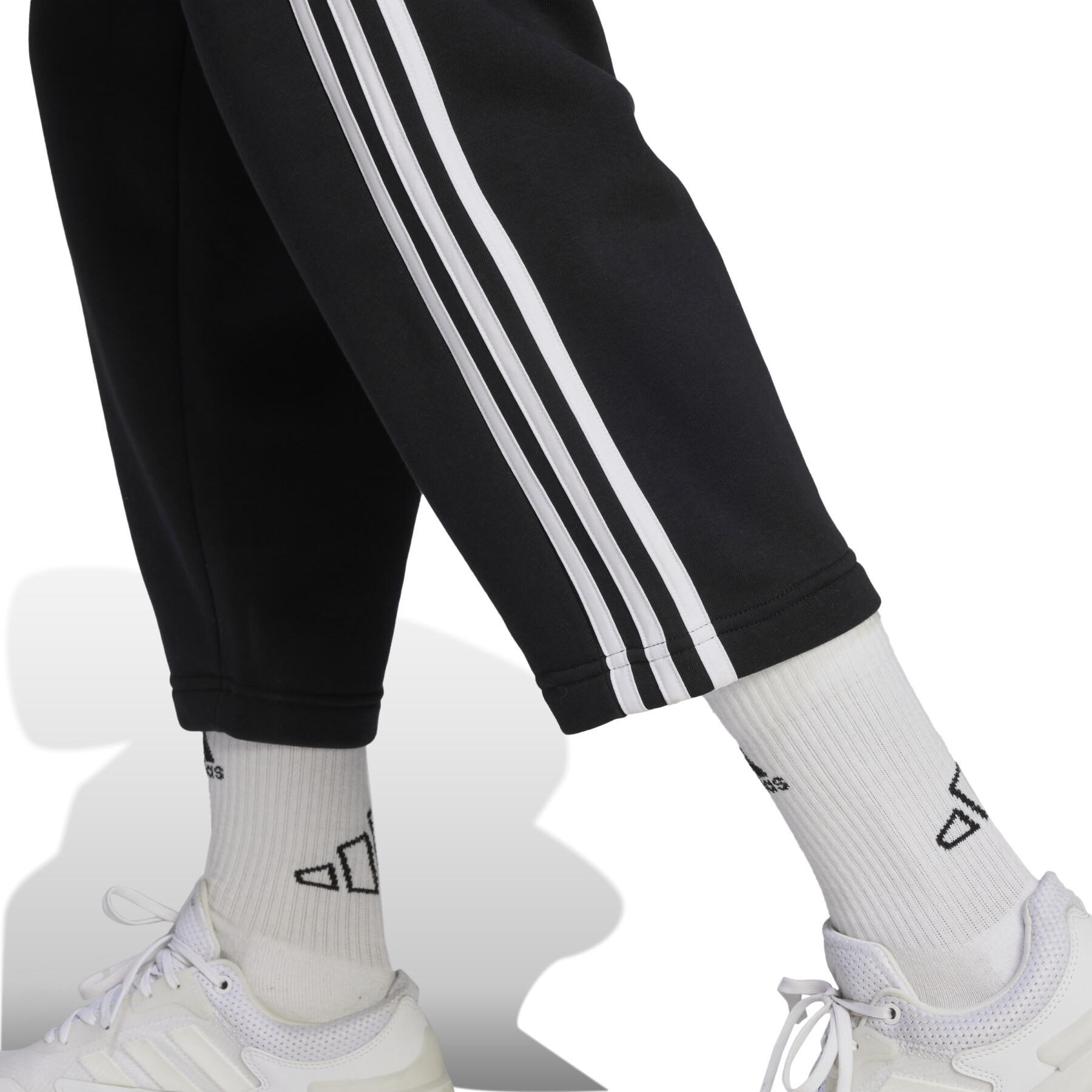 Jogging molleton à ourlet ouvert femme adidas Essentials 3-Stripes