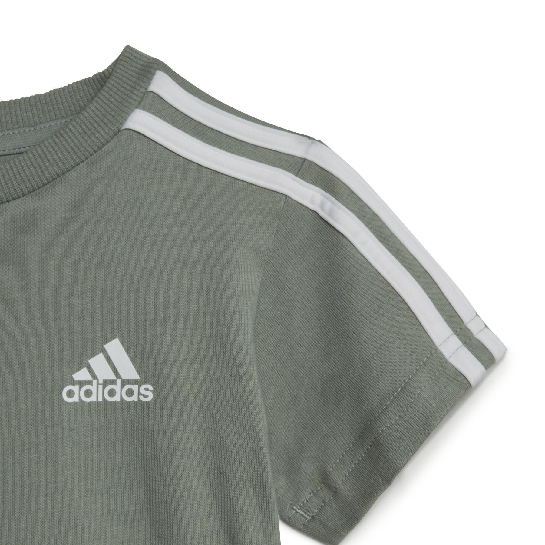 Ensemble t-shirt avec short bébé adidas Essentials Sport