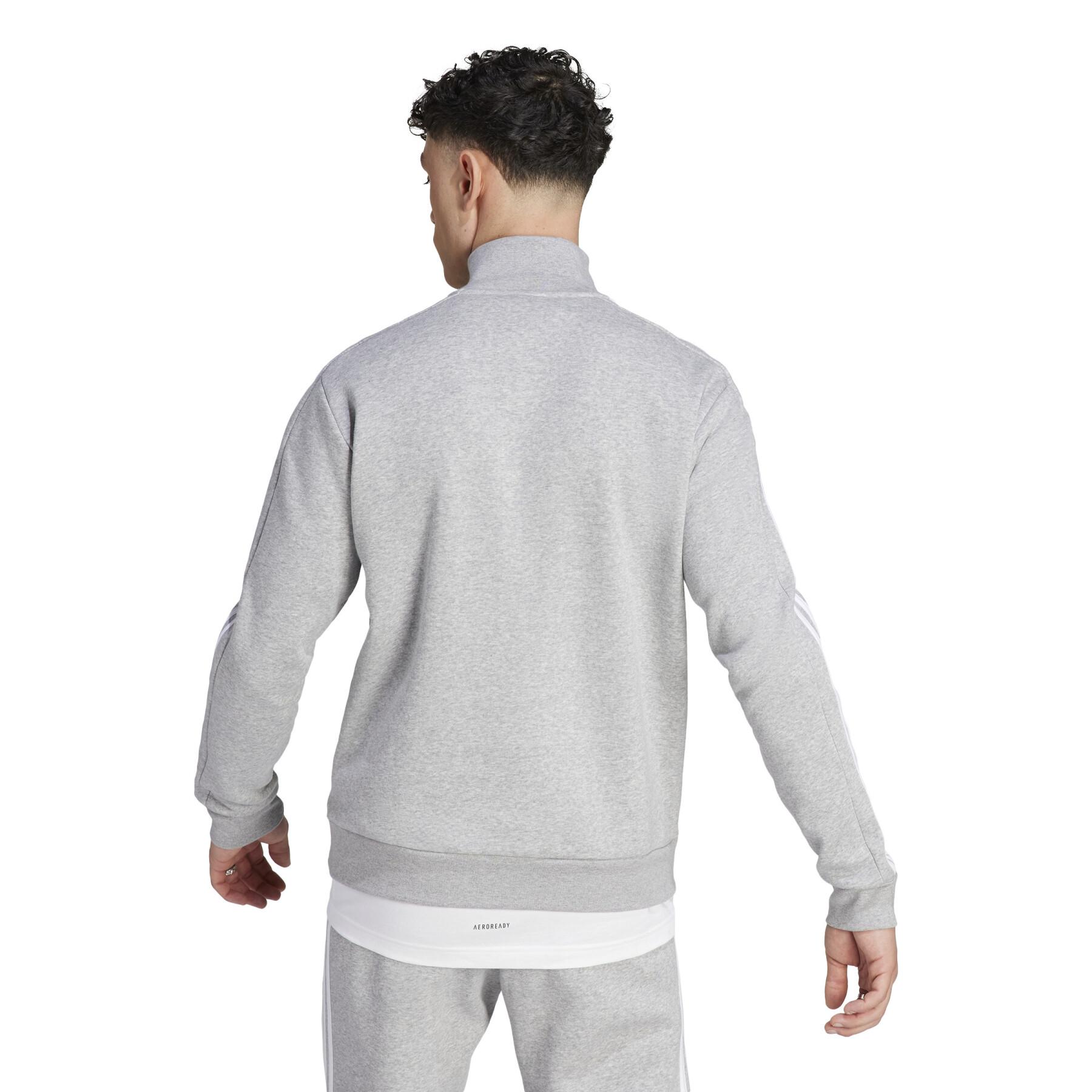 Sweatshirt molleton 1/4 zip adidas Essentials 3-Stripes