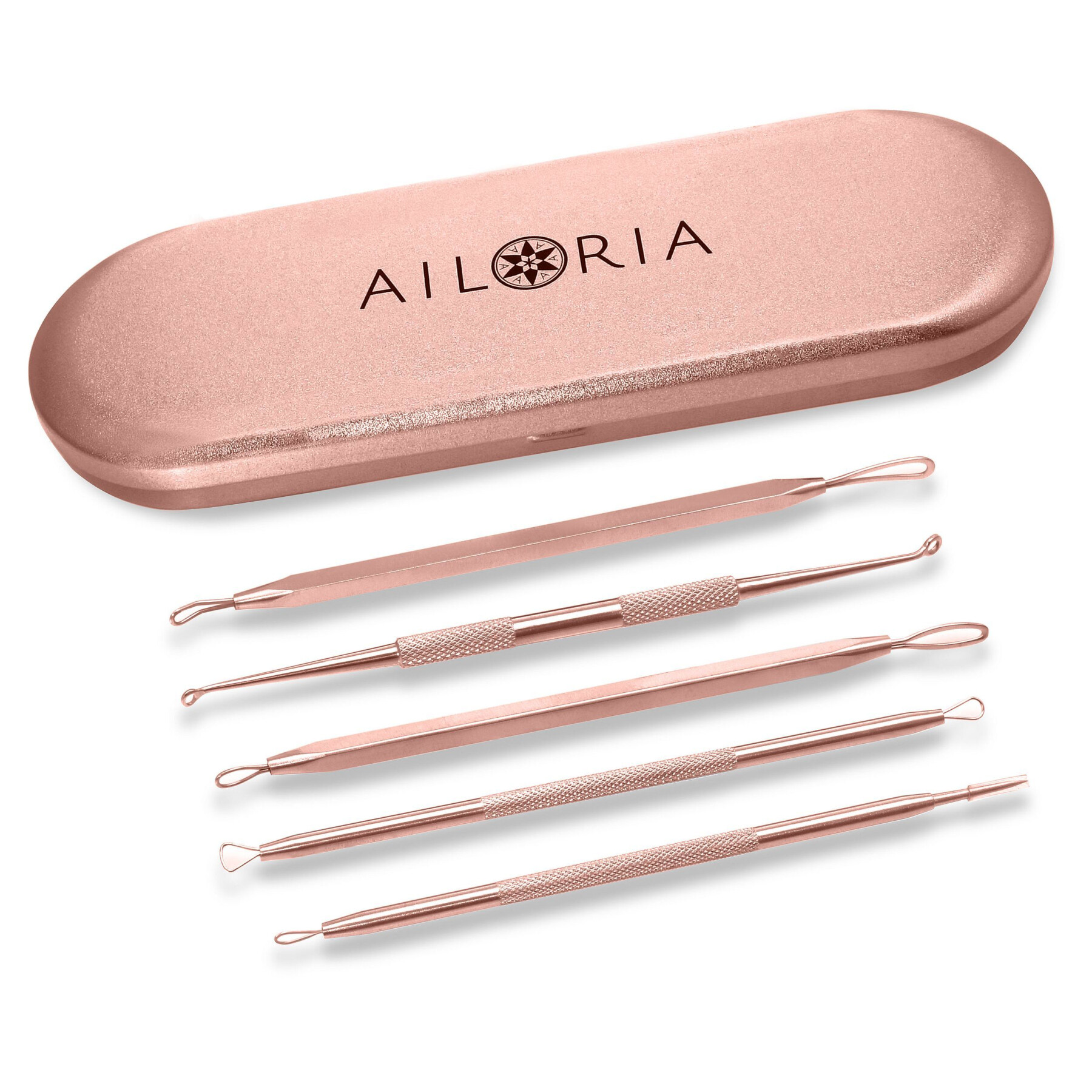 Lot de 5 outils pour le soin de l'acné Ailoria Pure