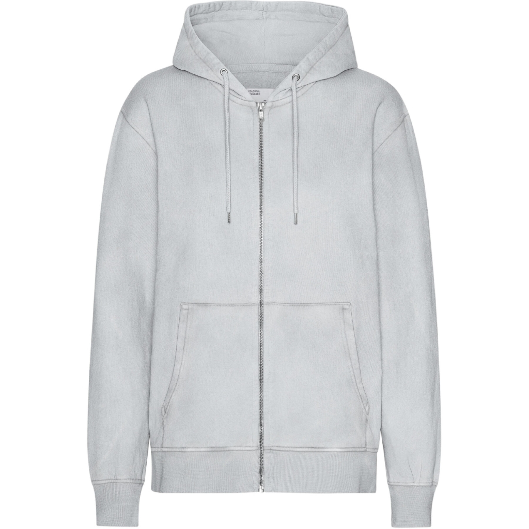 Sweatshirt à capuche zippé Colorful Standard Classic Organic Faded Grey