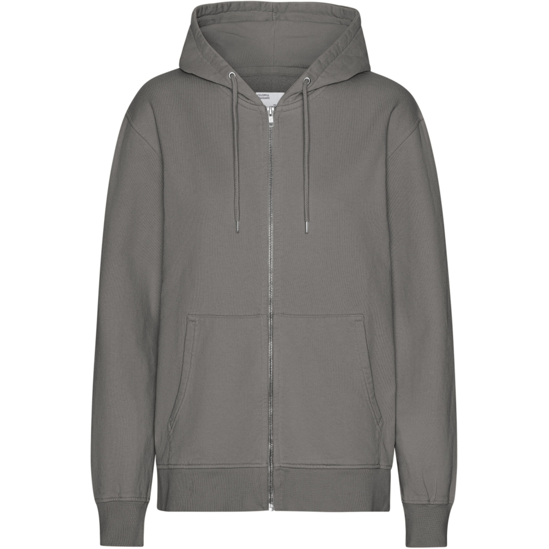Sweatshirt à capuche zippé Colorful Standard Classic Organic Storm Grey