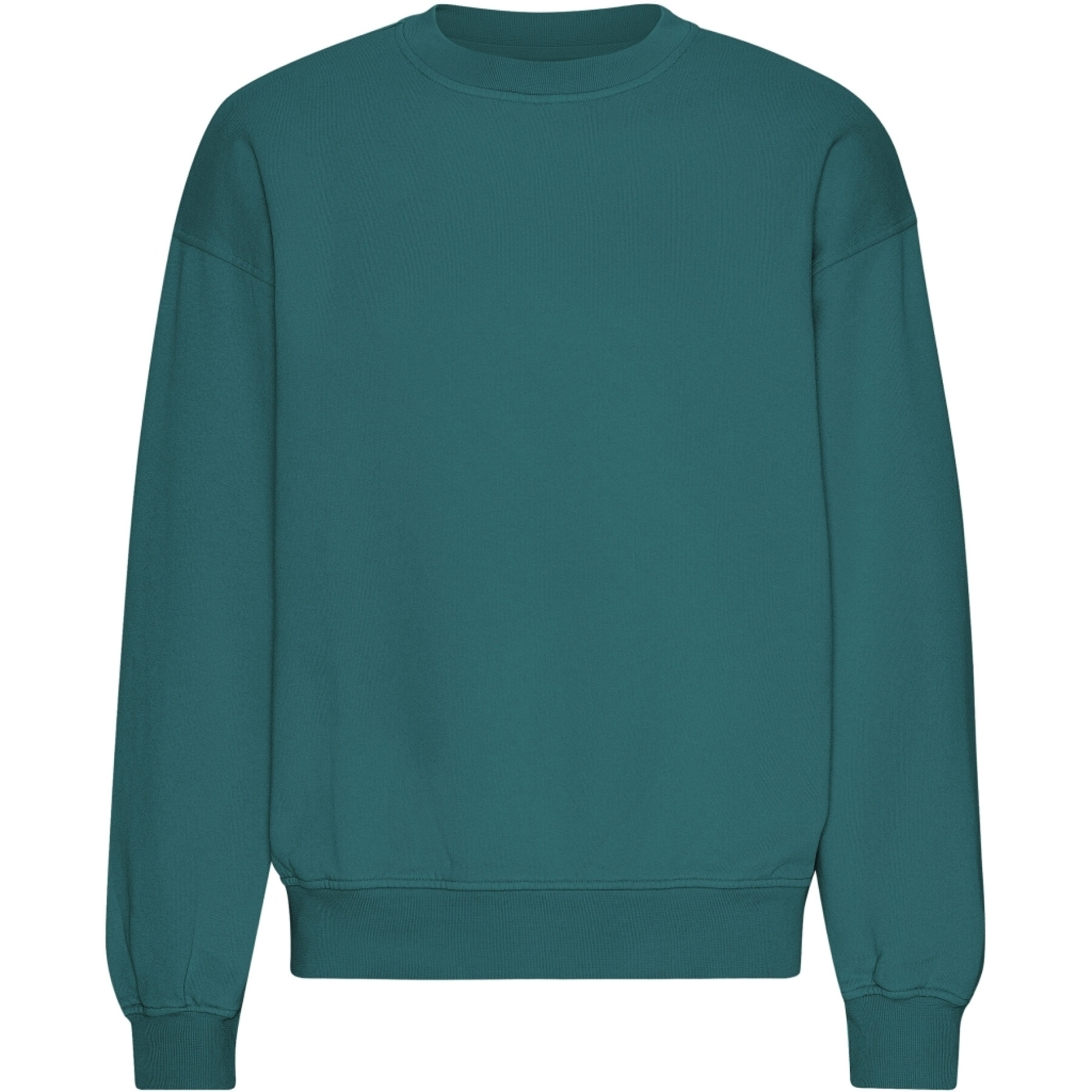 Sweatshirt col rond oversize Colorful Standard Organic Ocean Green