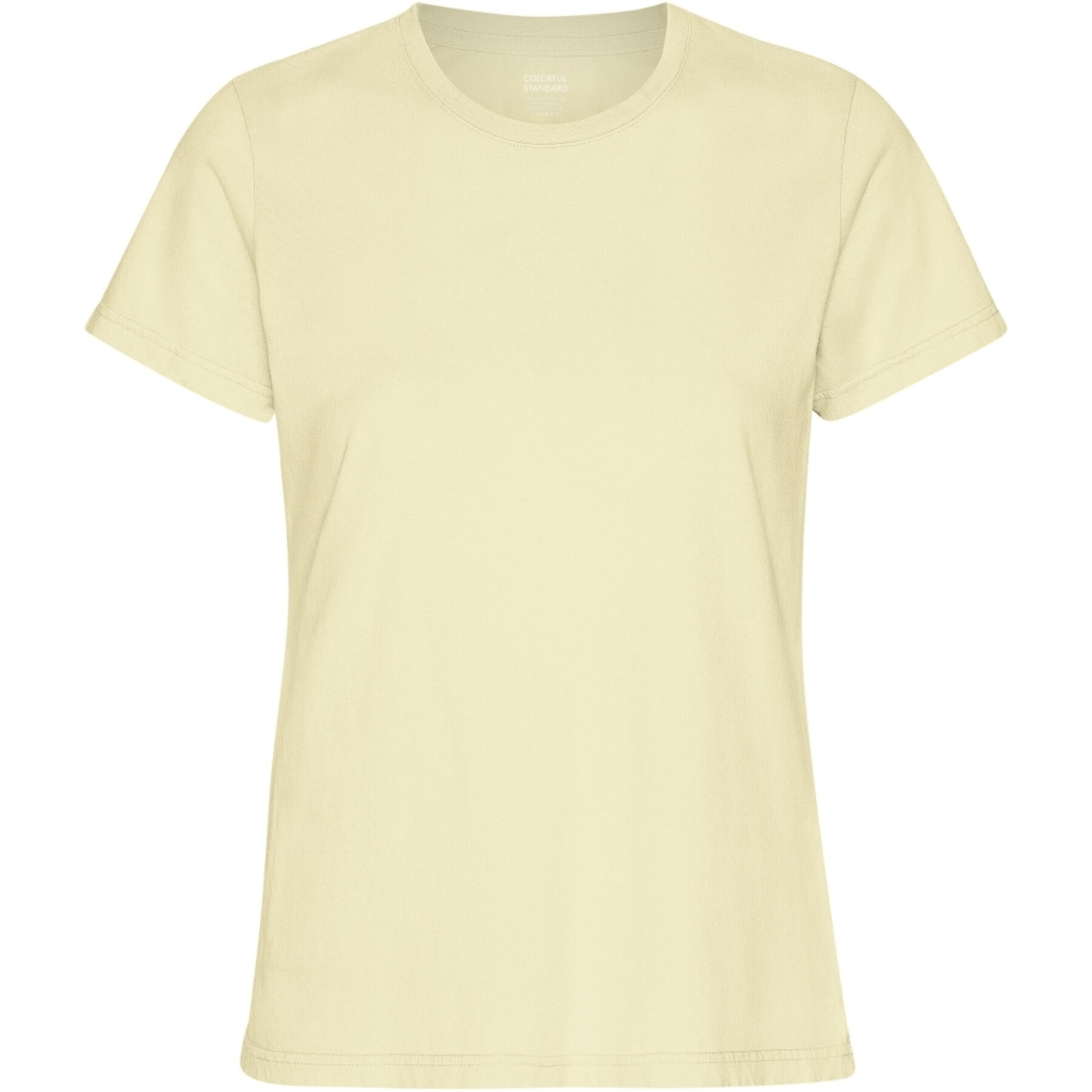 T-shirt femme Colorful Standard Light Organic Soft Yellow