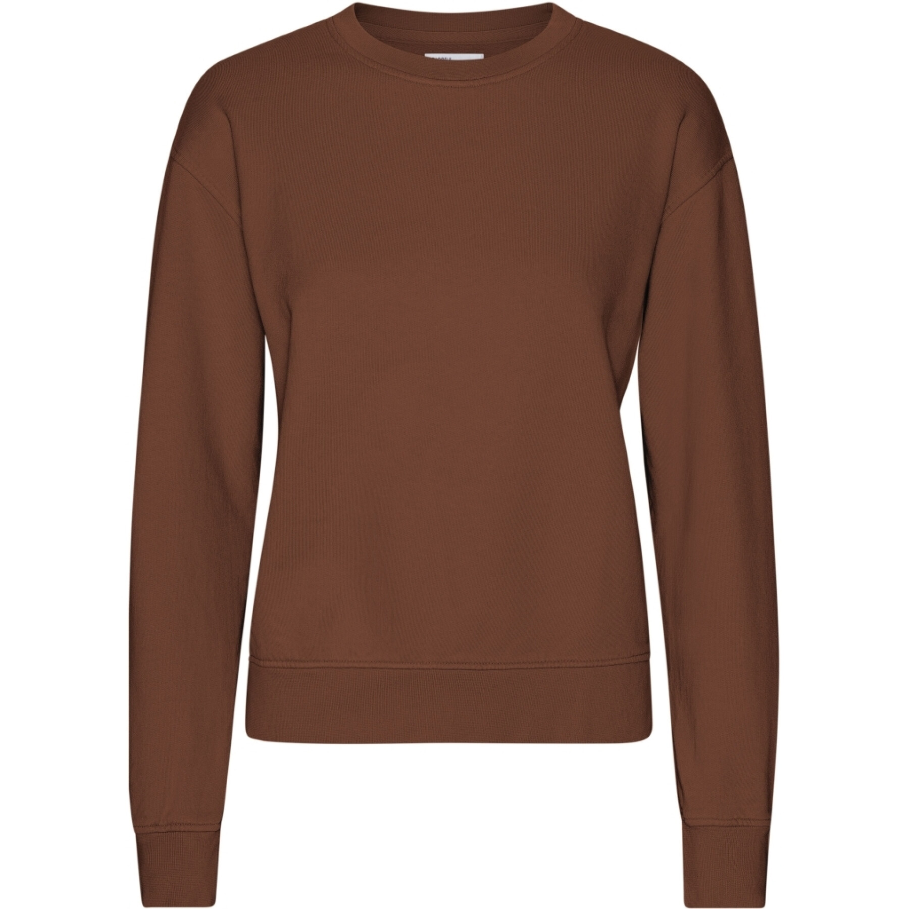 Sweatshirt col rond femme Colorful Standard Classic Organic Cinnamon Brown