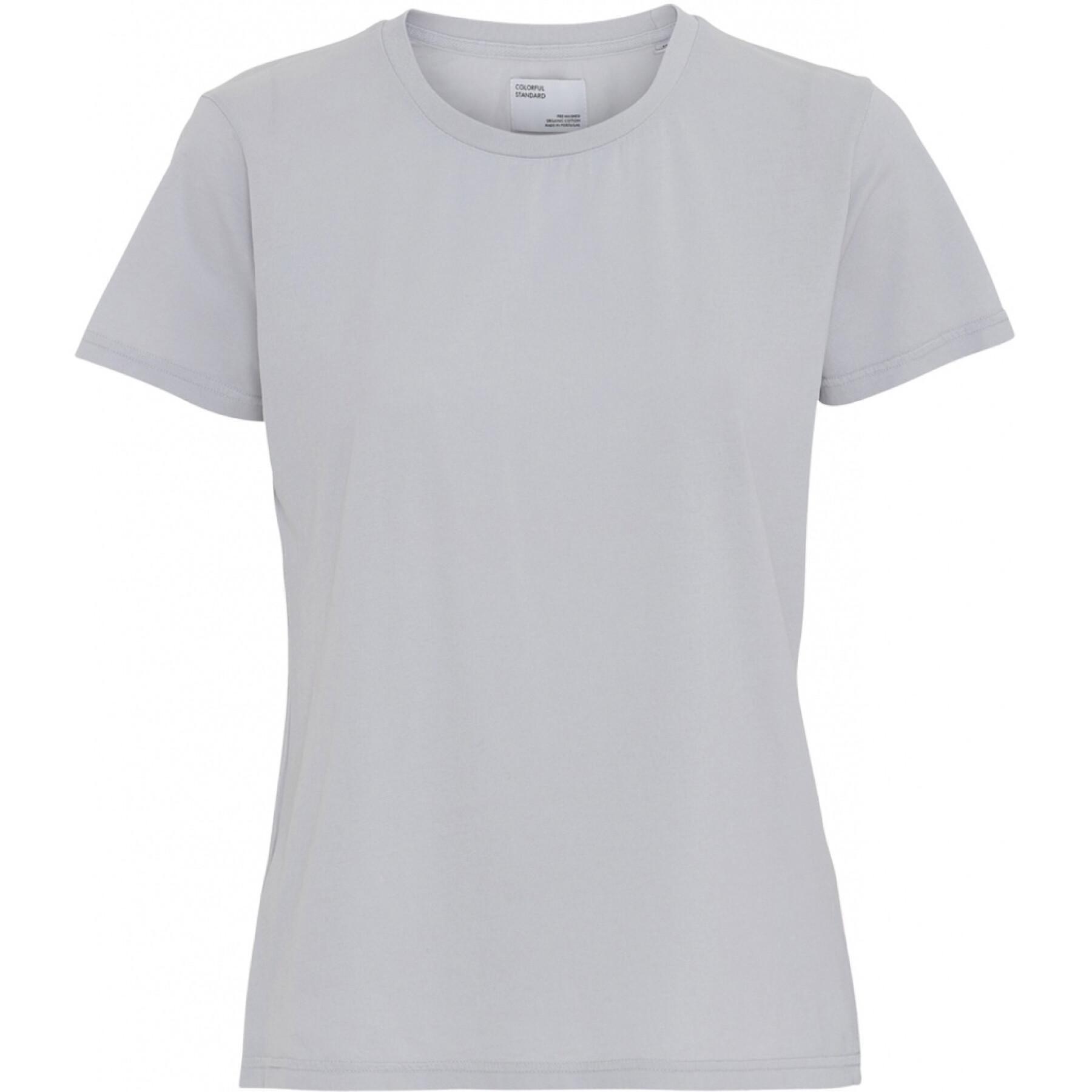 T-shirt femme Colorful Standard Light Organic limestone grey