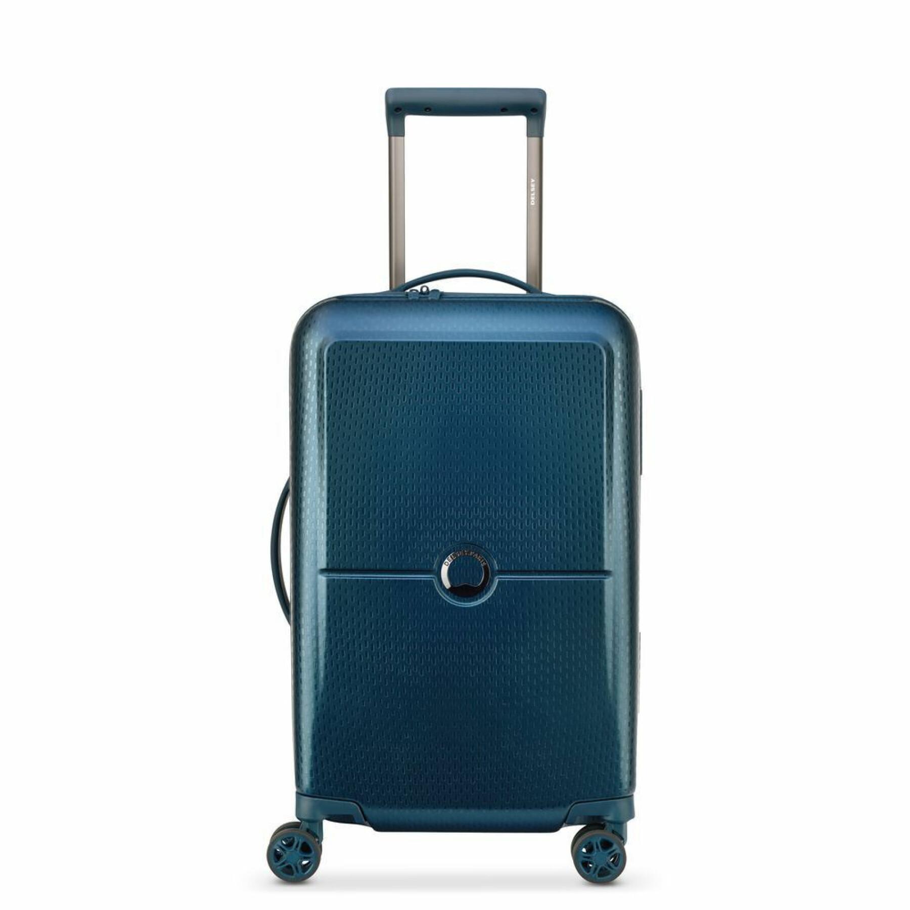 Valise trolley cabine 4 doubles roues Delsey Turenne 55 cm
