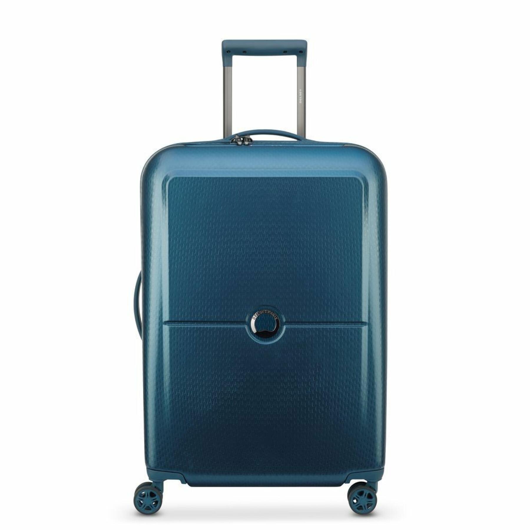 Valise trolley 4 doubles roues Delsey Turenne 65 cm