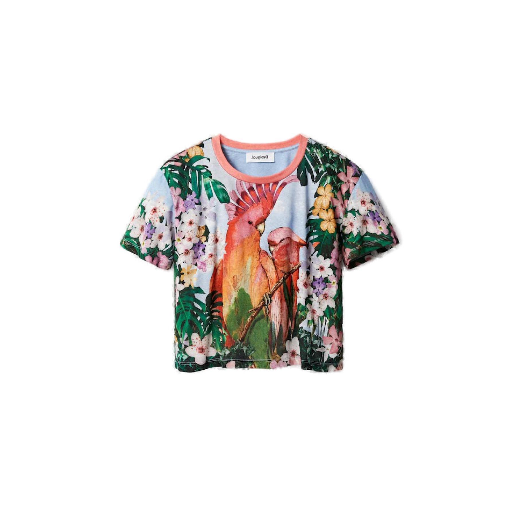 T-shirt femme Desigual Parrot