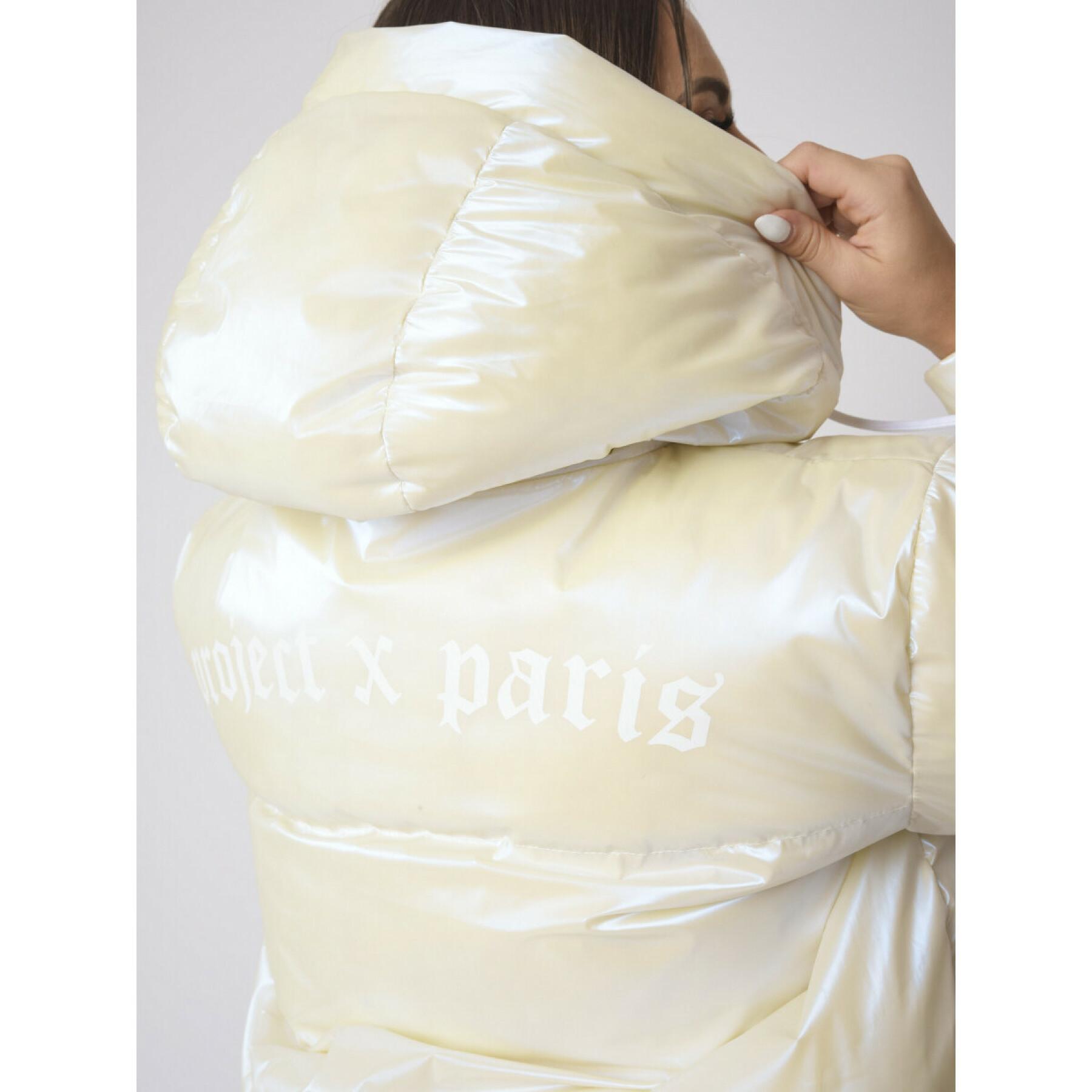 Blouson court effet vinyle femme Project X Paris