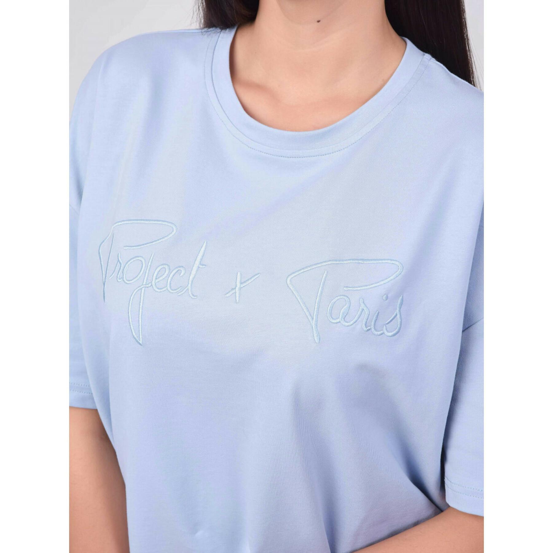 T-shirt basic ample logo femme Project X Paris