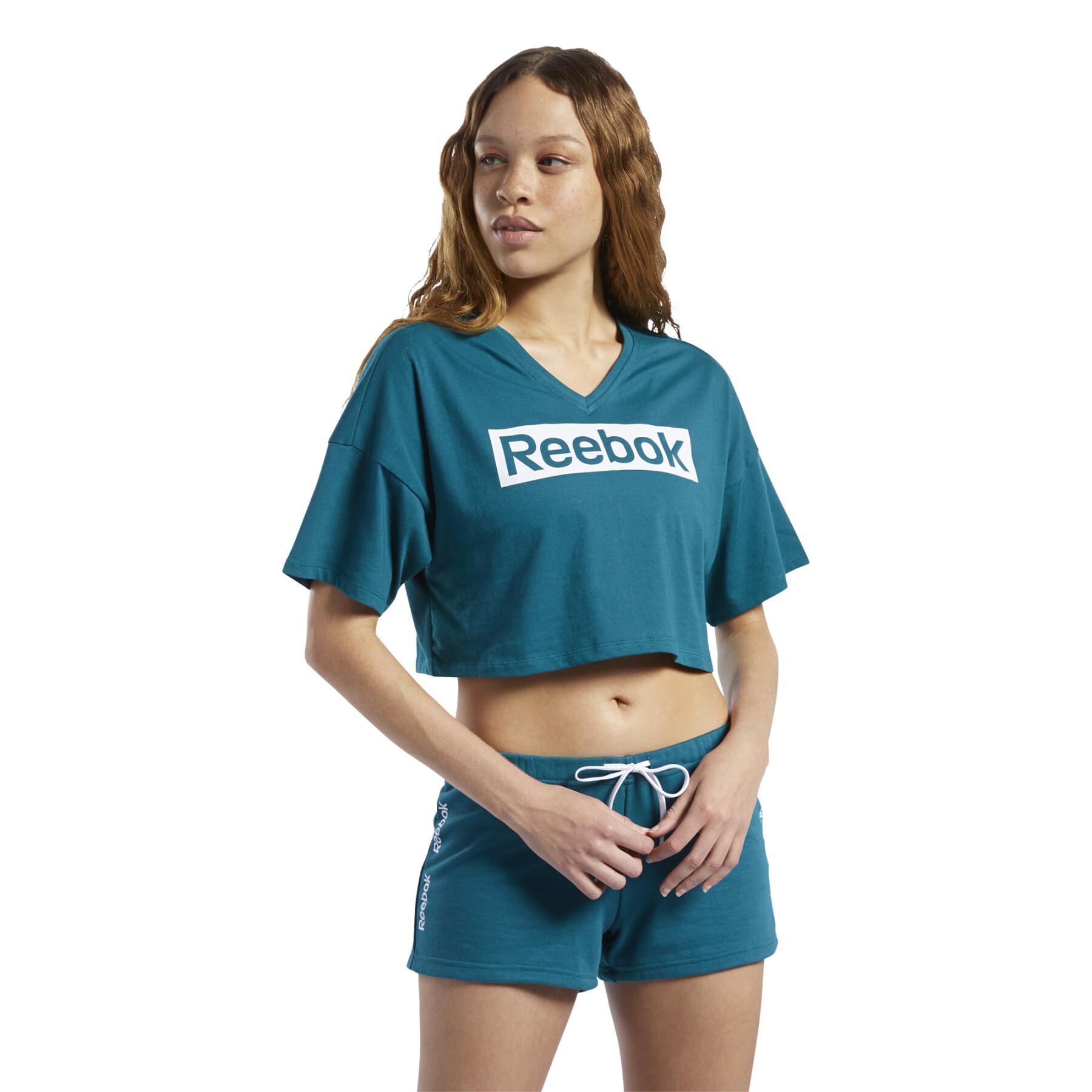 T-shirt femme Reebok Essentials Linear Logo