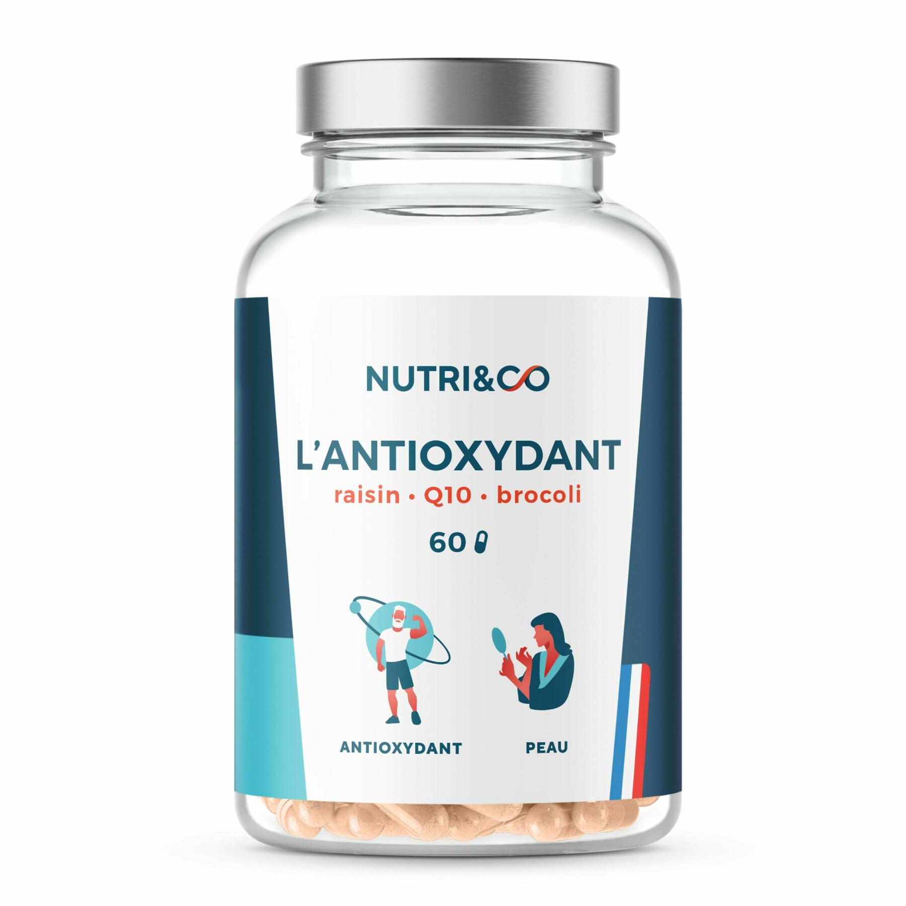 Complément Alimentaire Antioxydant Coenzyme Q10 - 60 gélules – Nutri&Co