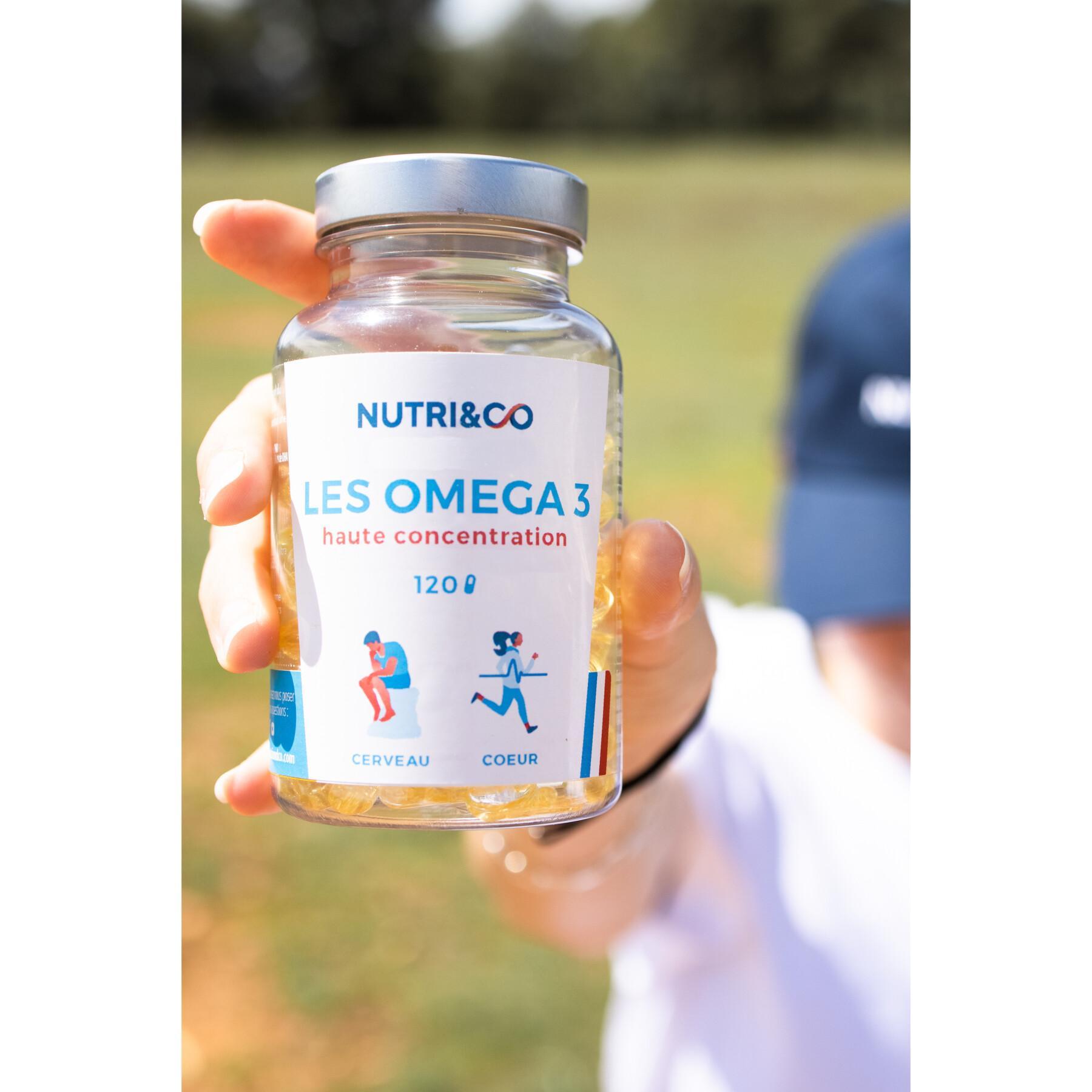 Complément Alimentaire Oméga-3 - 120 gélules Licaps – Nutri&Co