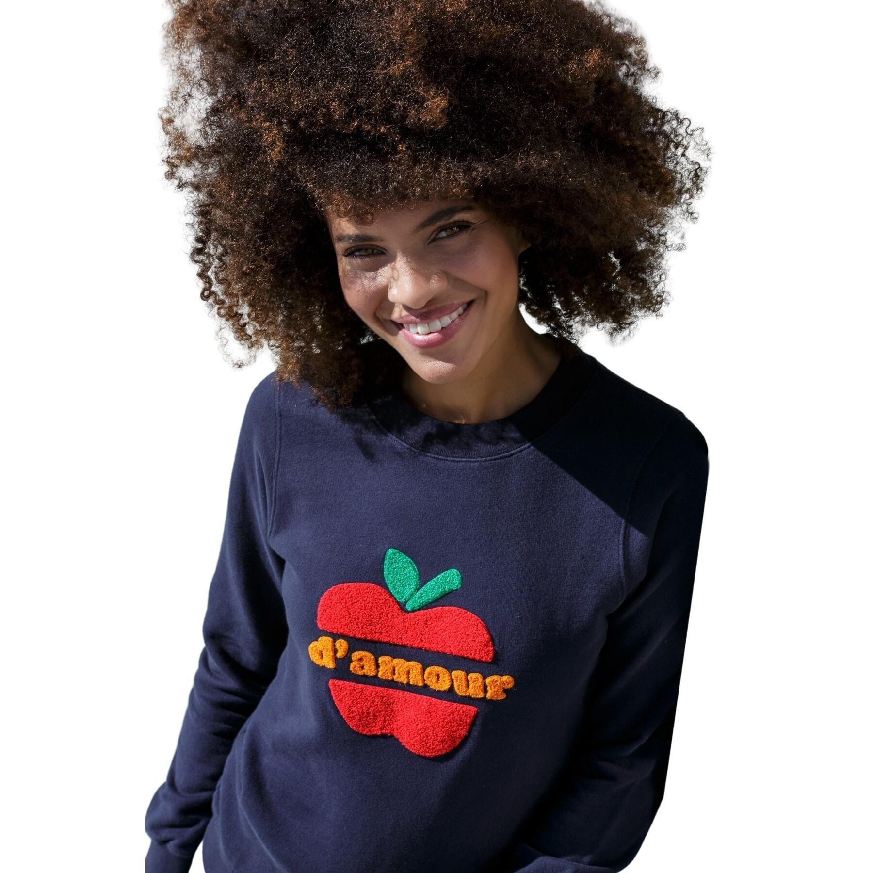Sweatshirt femme French Disorder Jenny Pomme D'amour