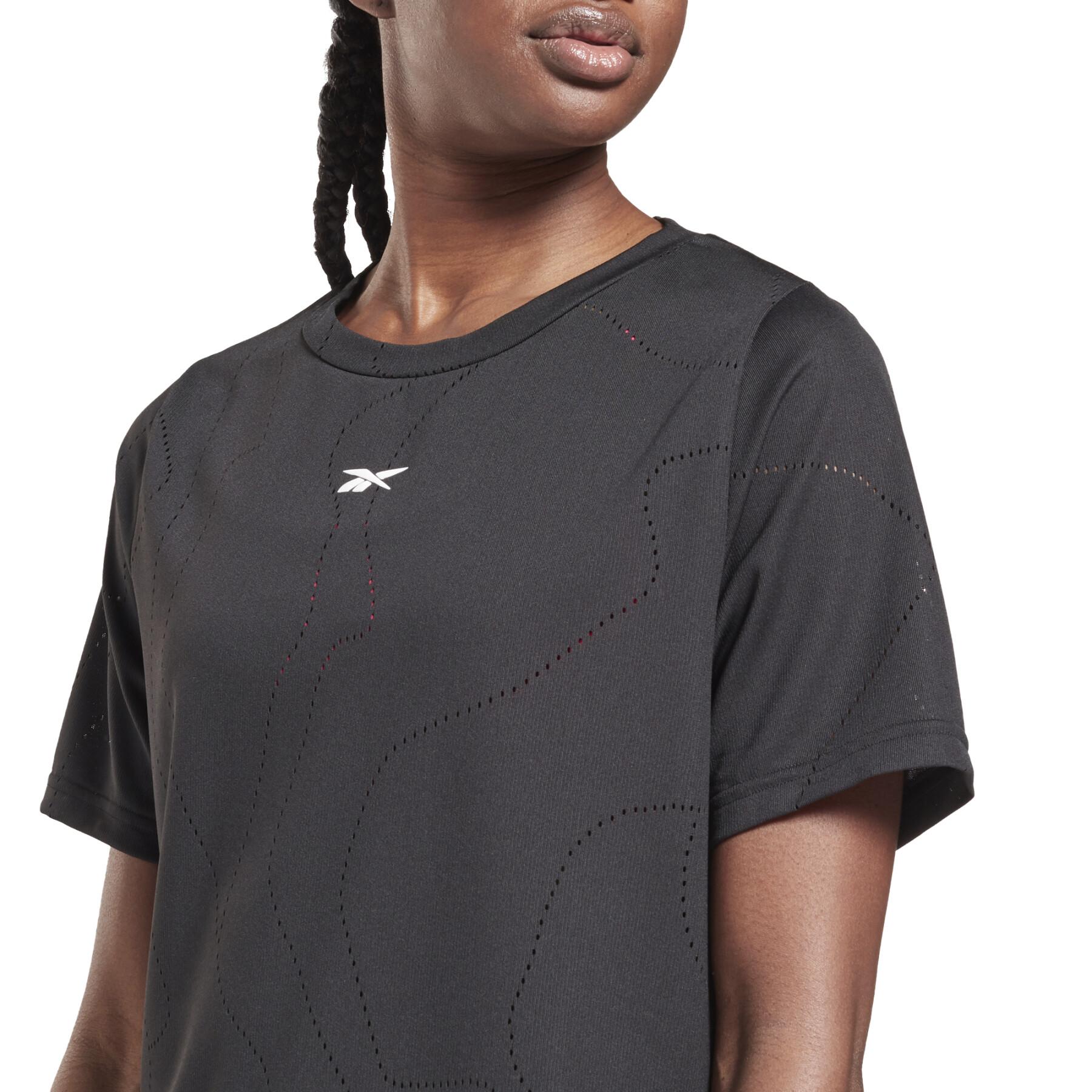 T-shirt perforé femme Reebok United By Fitness