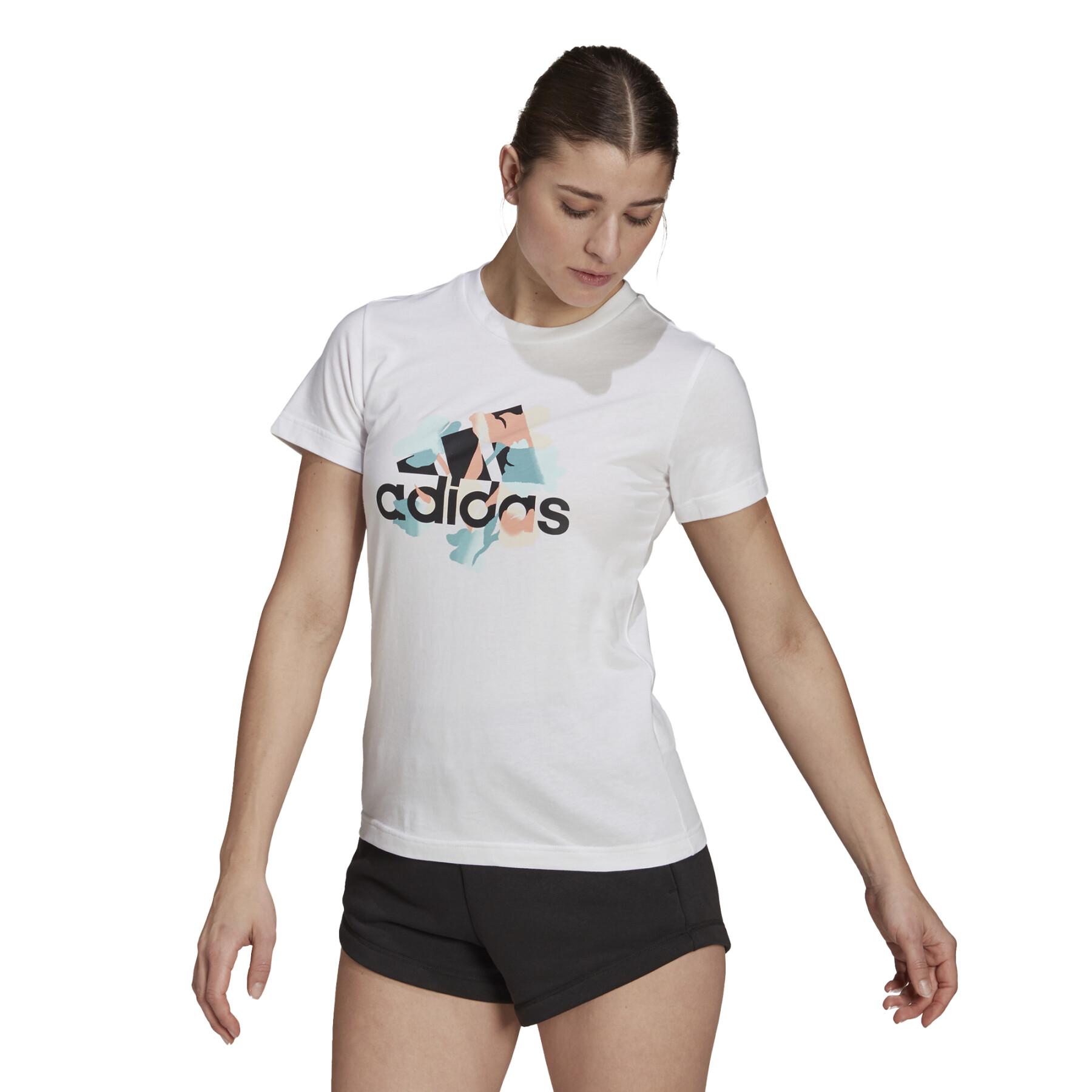 T-shirt femme adidas Floral Graphic