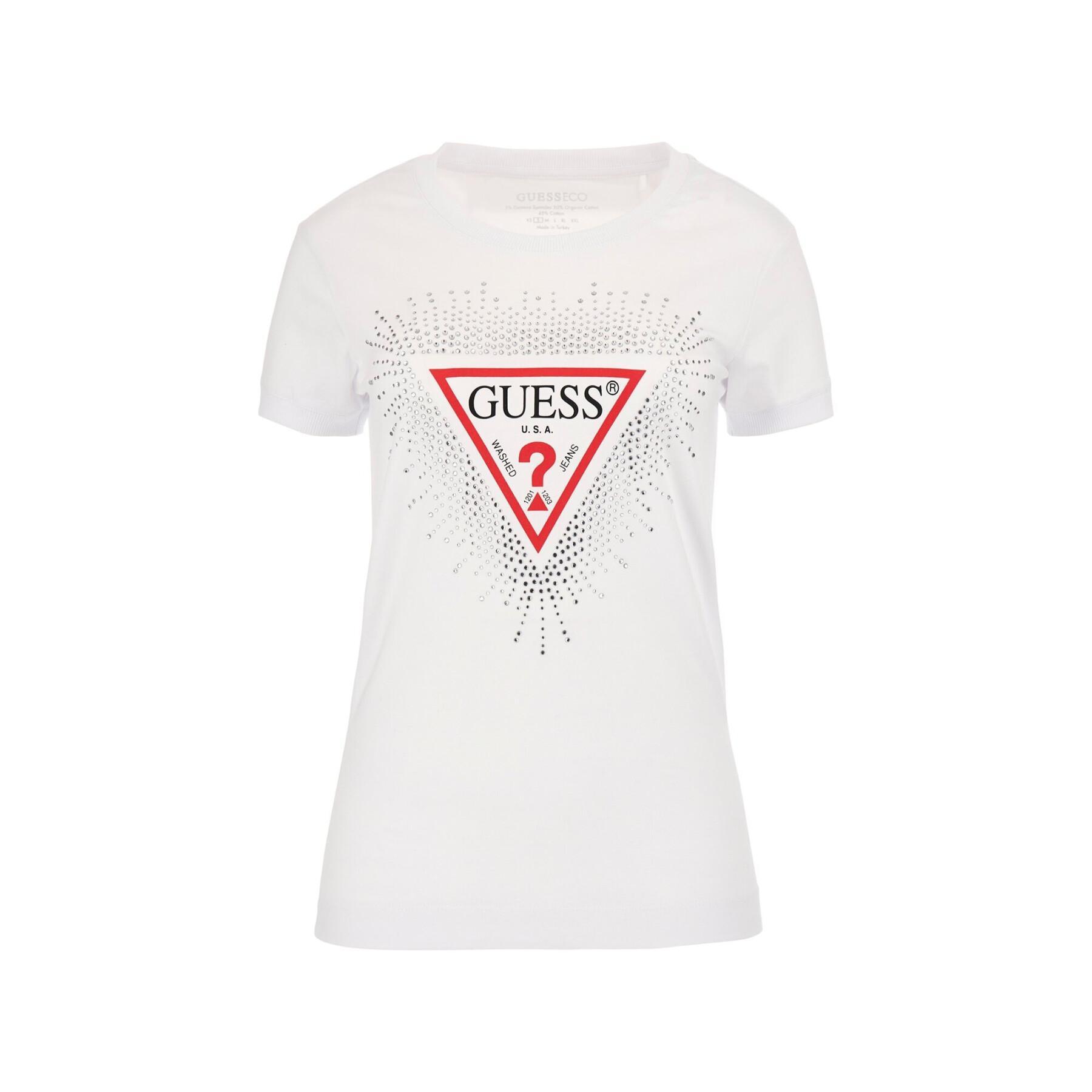 T-shirt femme Guess Star Triangle