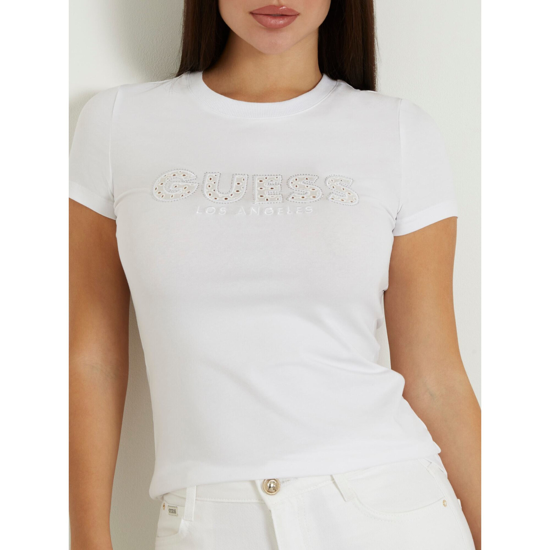 T-shirt femme Guess Sangallo