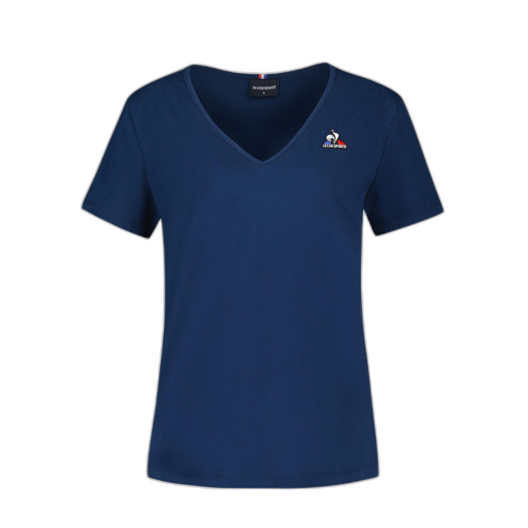 T-shirt col V femme Le Coq Sportif Essentiels N°2