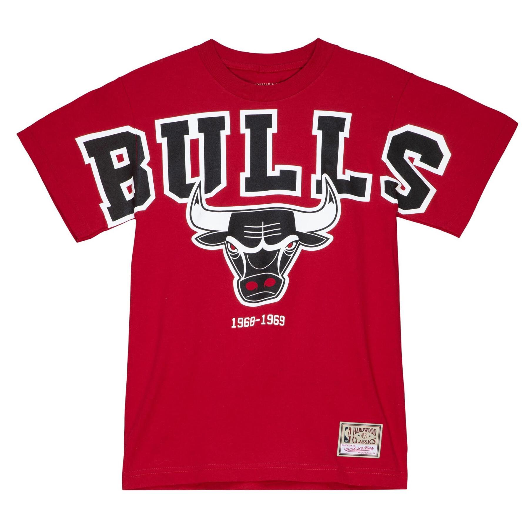 T-shirt col rond femme Chicago Bulls Blank