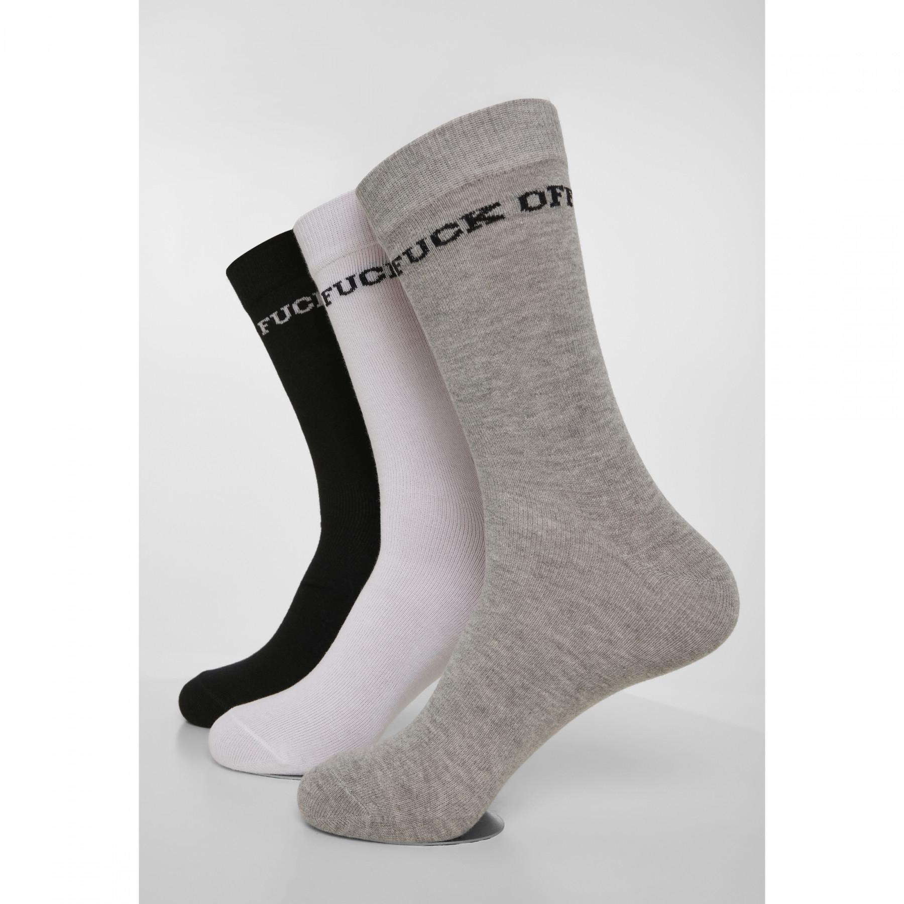 Chaussettes Mister Tee fu 3-pa