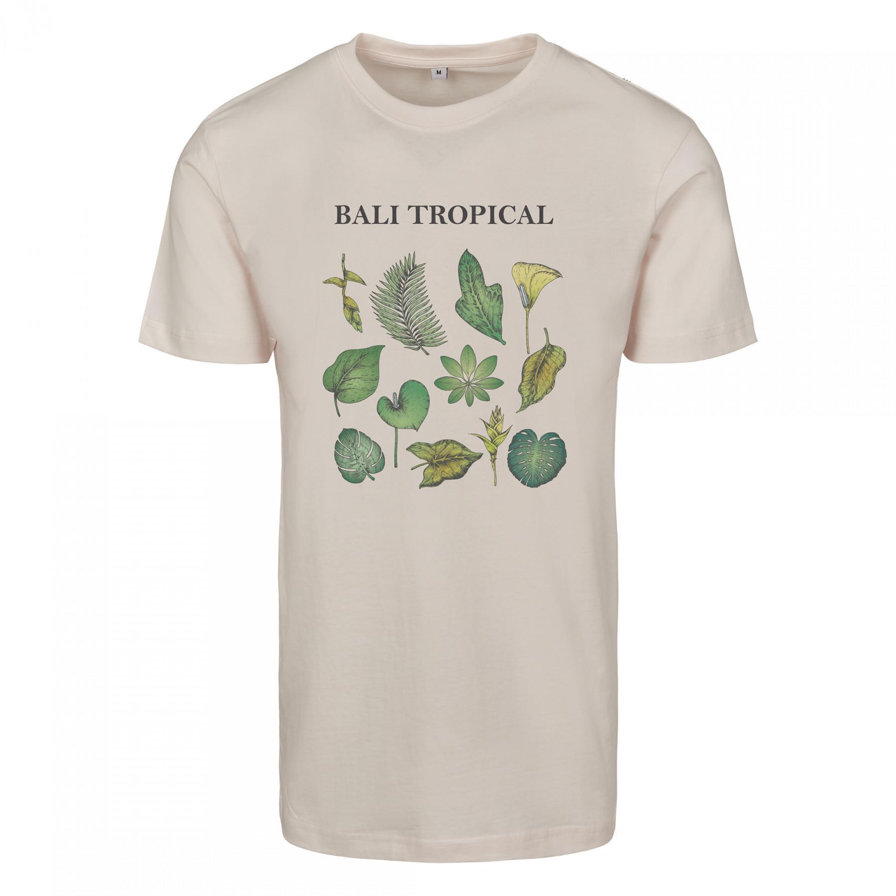 T-shirt femme Mister Tee bali tropical