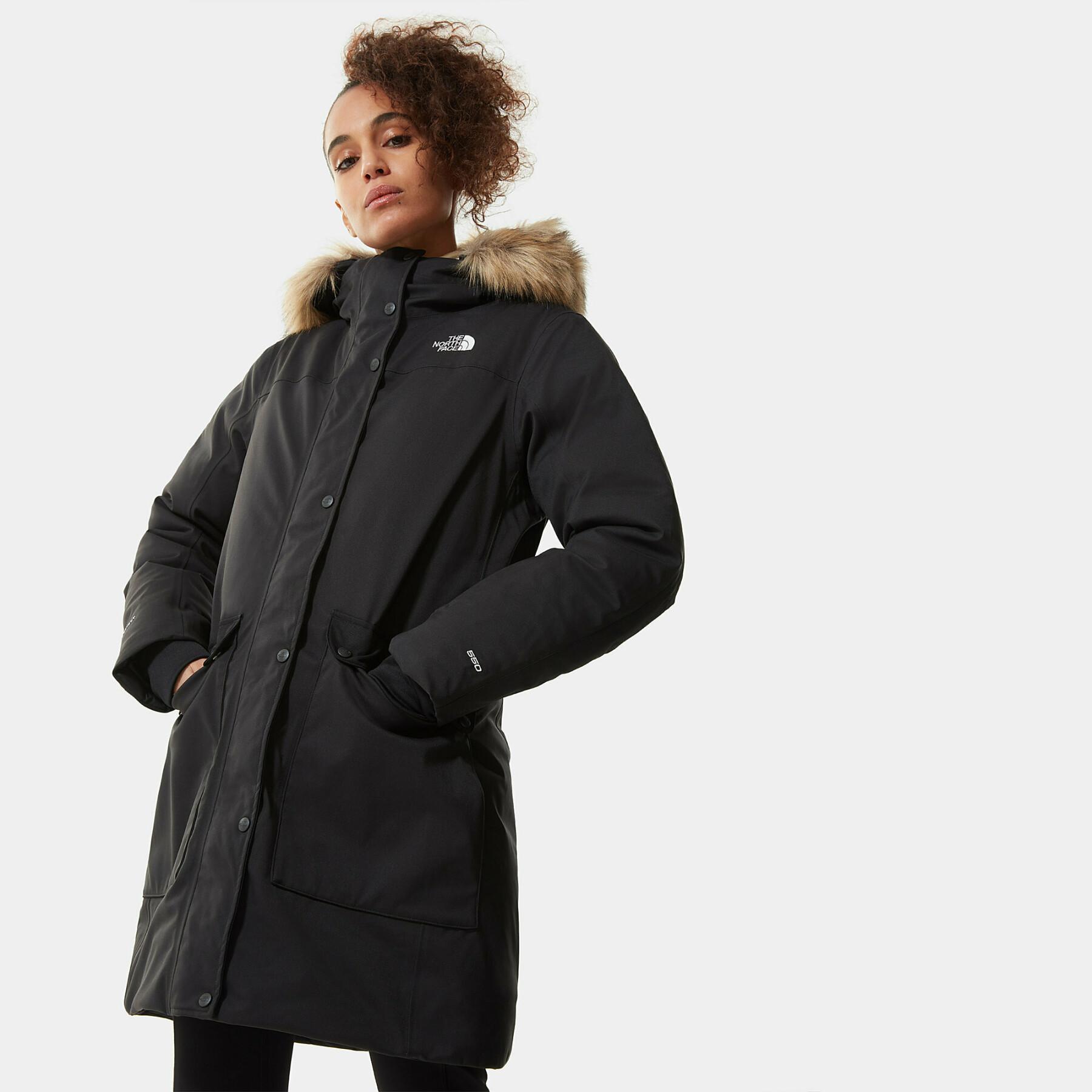 the north face femme parka