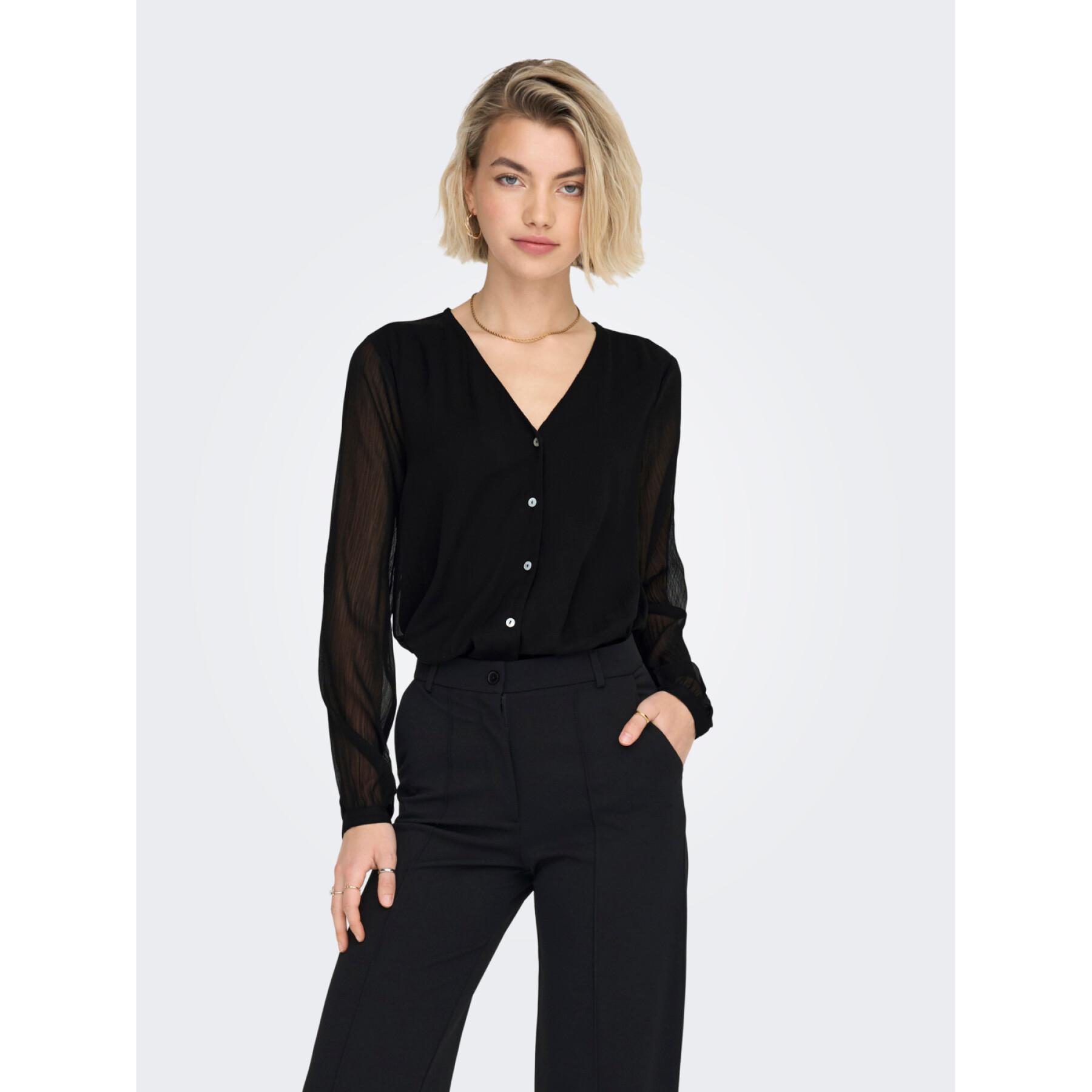 Chemisier manches longues femme Only Luna