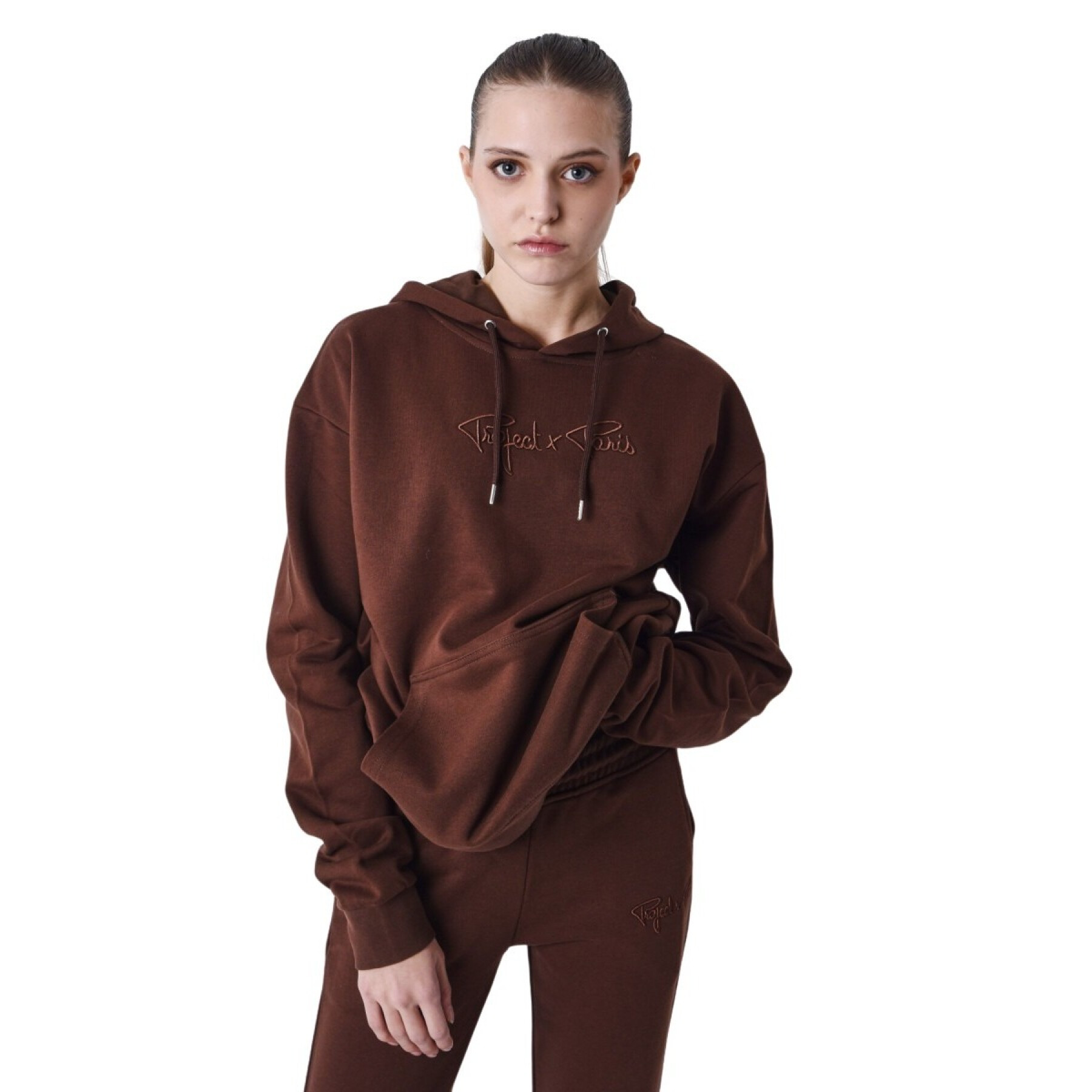 Sweatshirt à capuche femme Project X Paris Essentials
