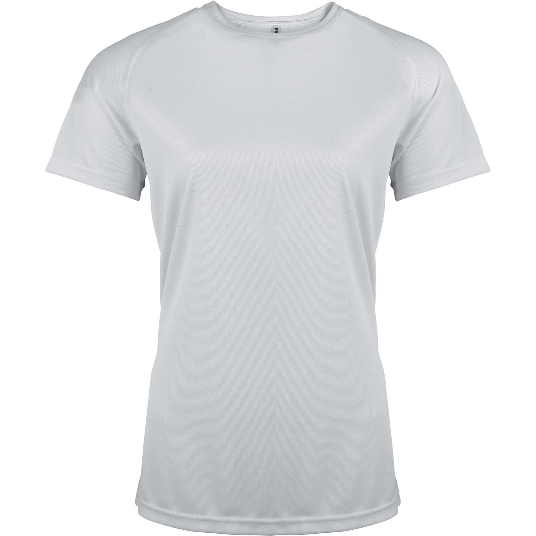 T-Shirt femme manches courtes Proact Sport blanc