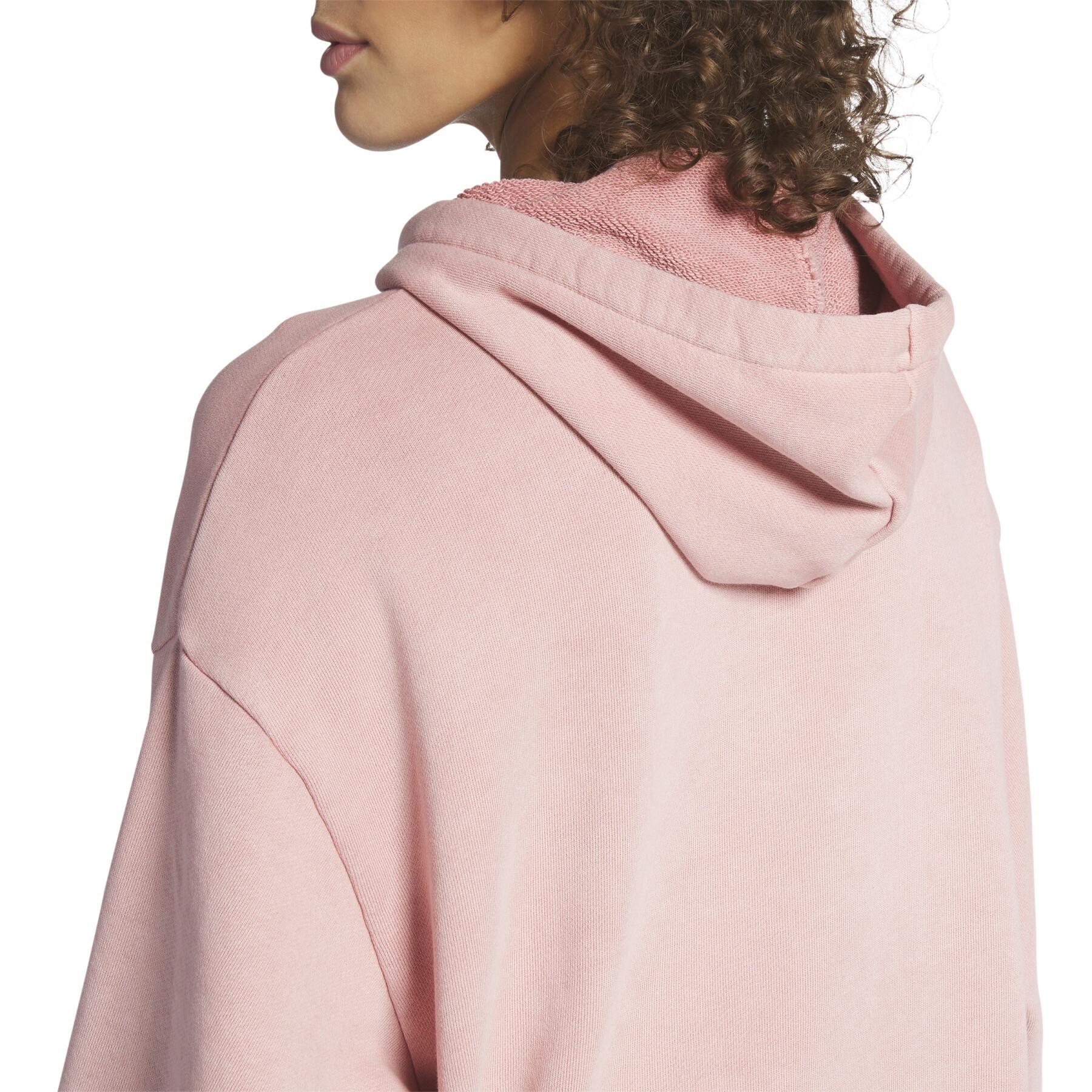 Sweatshirt à capuche oversize femme Reebok Classics Natural Dye