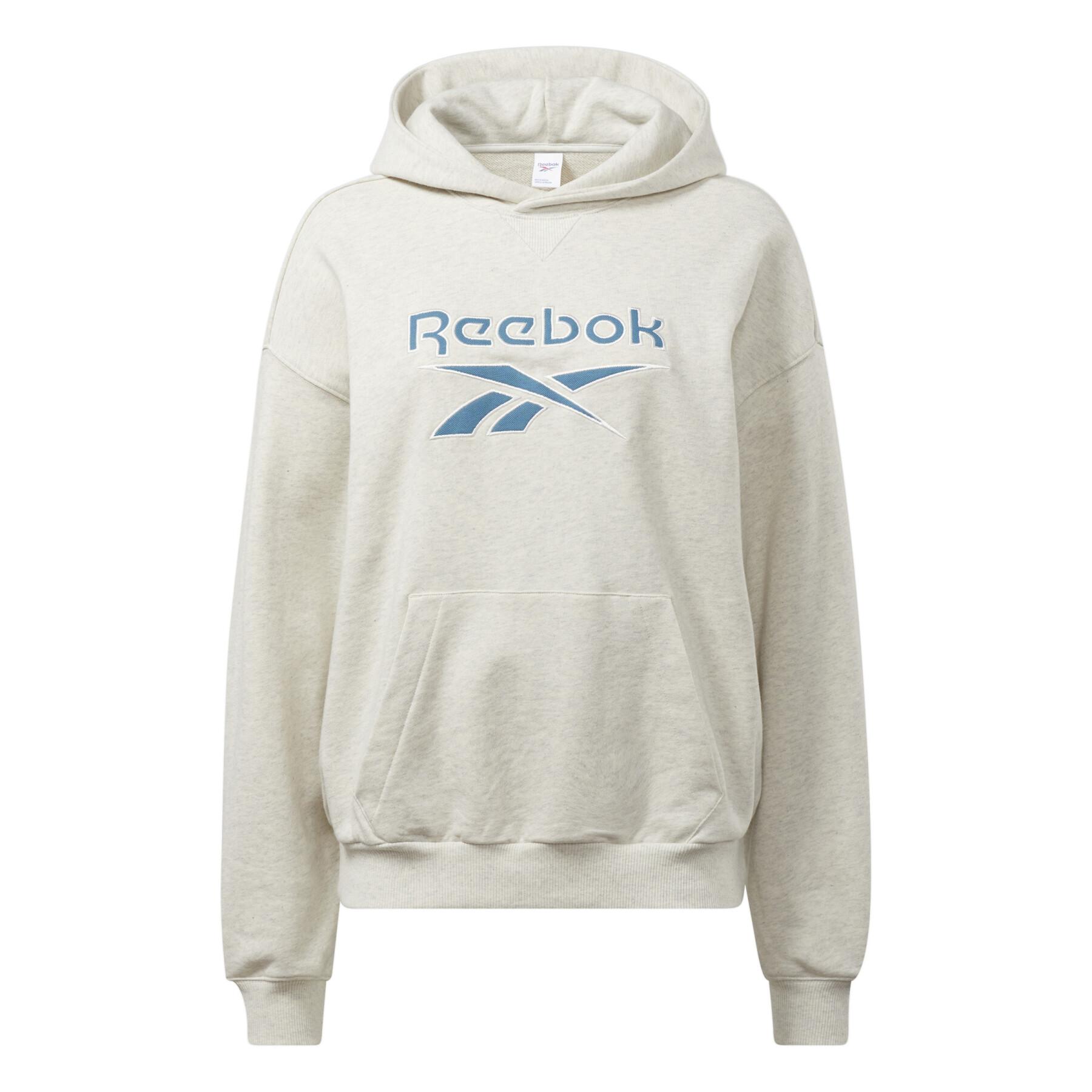 Sweatshirt à capuche en molleton femme Reebok Archive Classics Big Logo