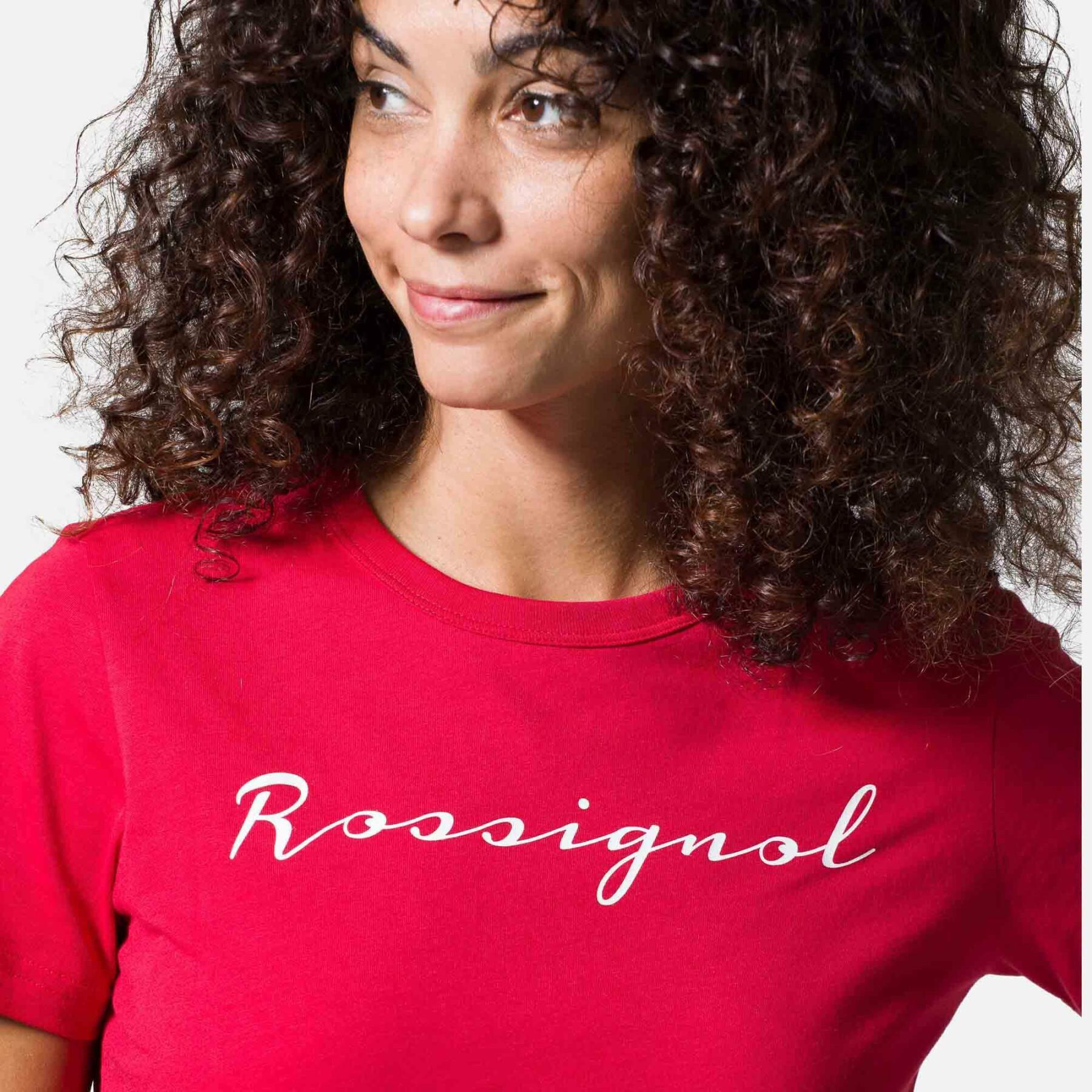 T-shirt femme Rossignol Logo Rossi