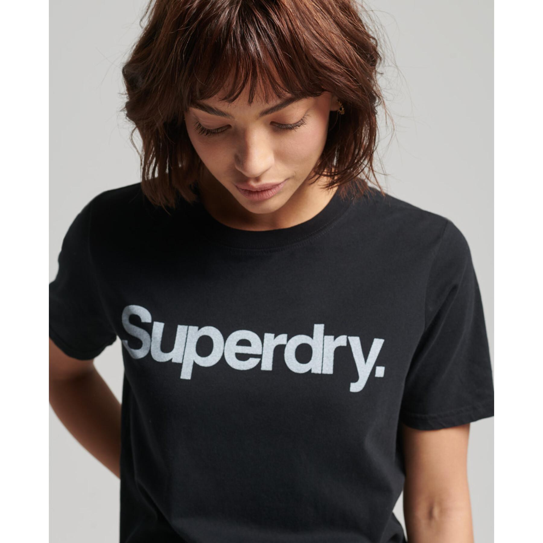 T-shirt femme Superdry Core Logo