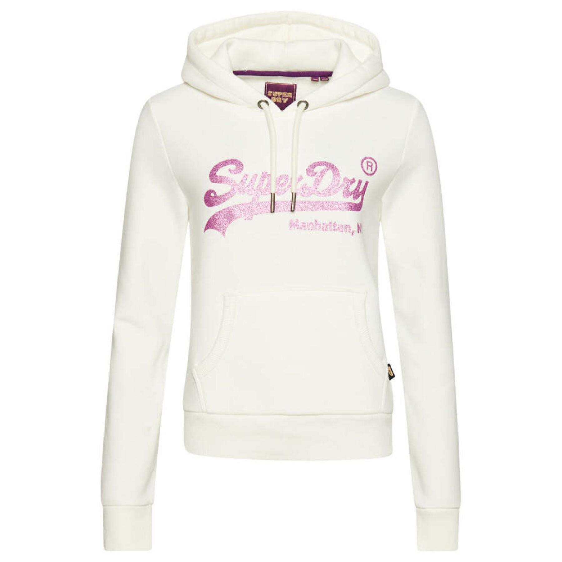 Sweatshirt à capuche femme Superdry Embellished Vl