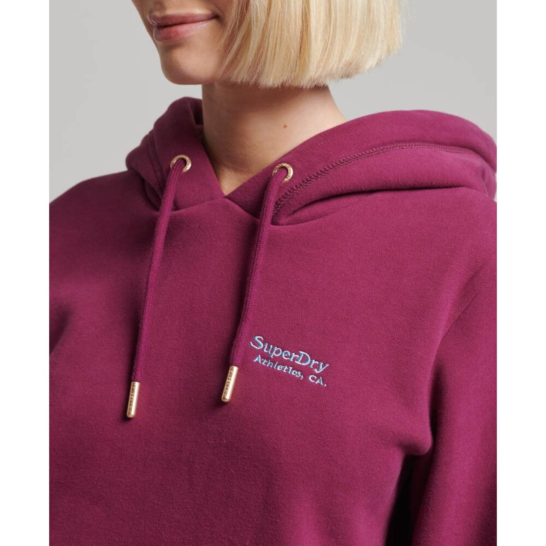 Sweatshirt à capuche à logo femme Superdry Essential