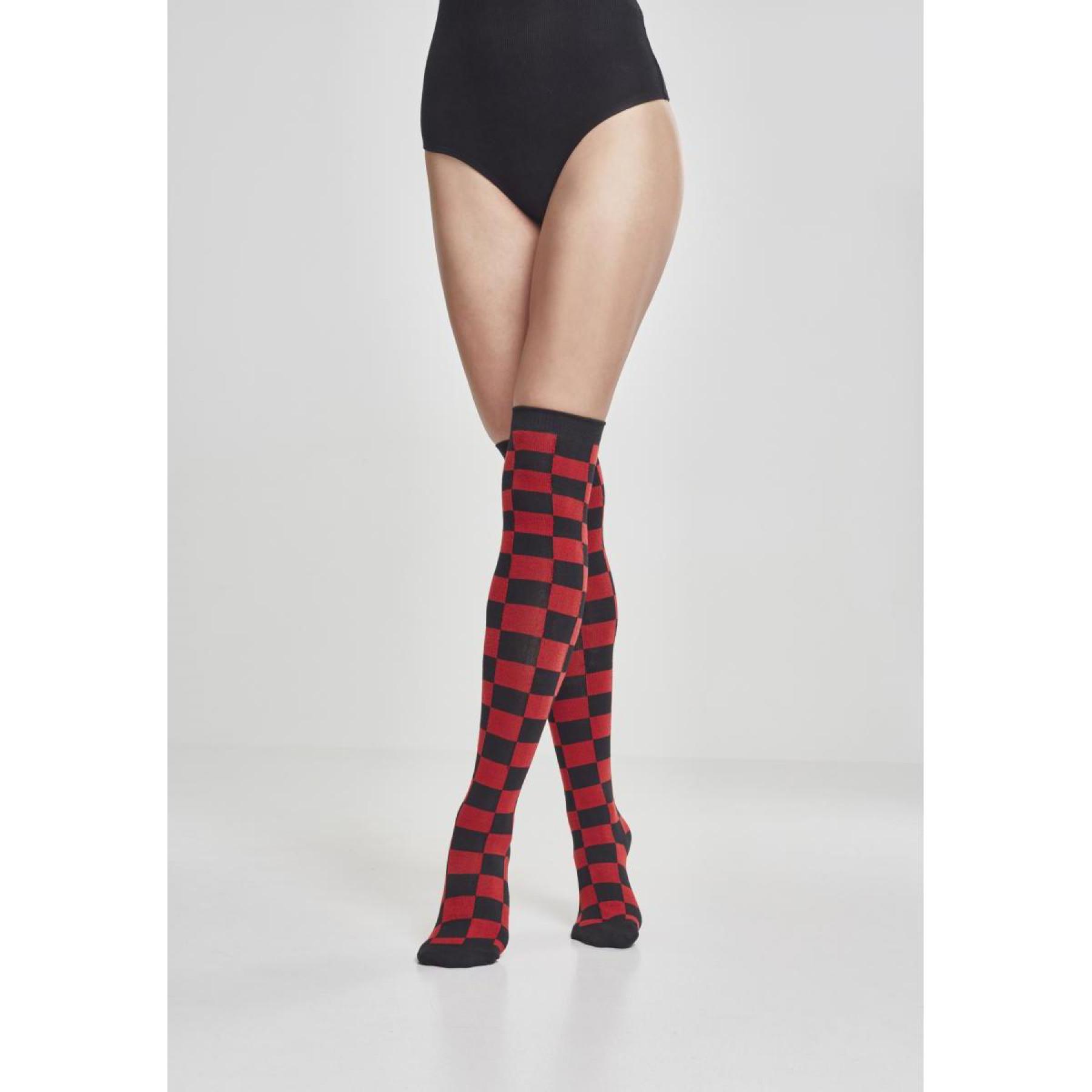 Chaussettes femme Urban Classic checkerboard